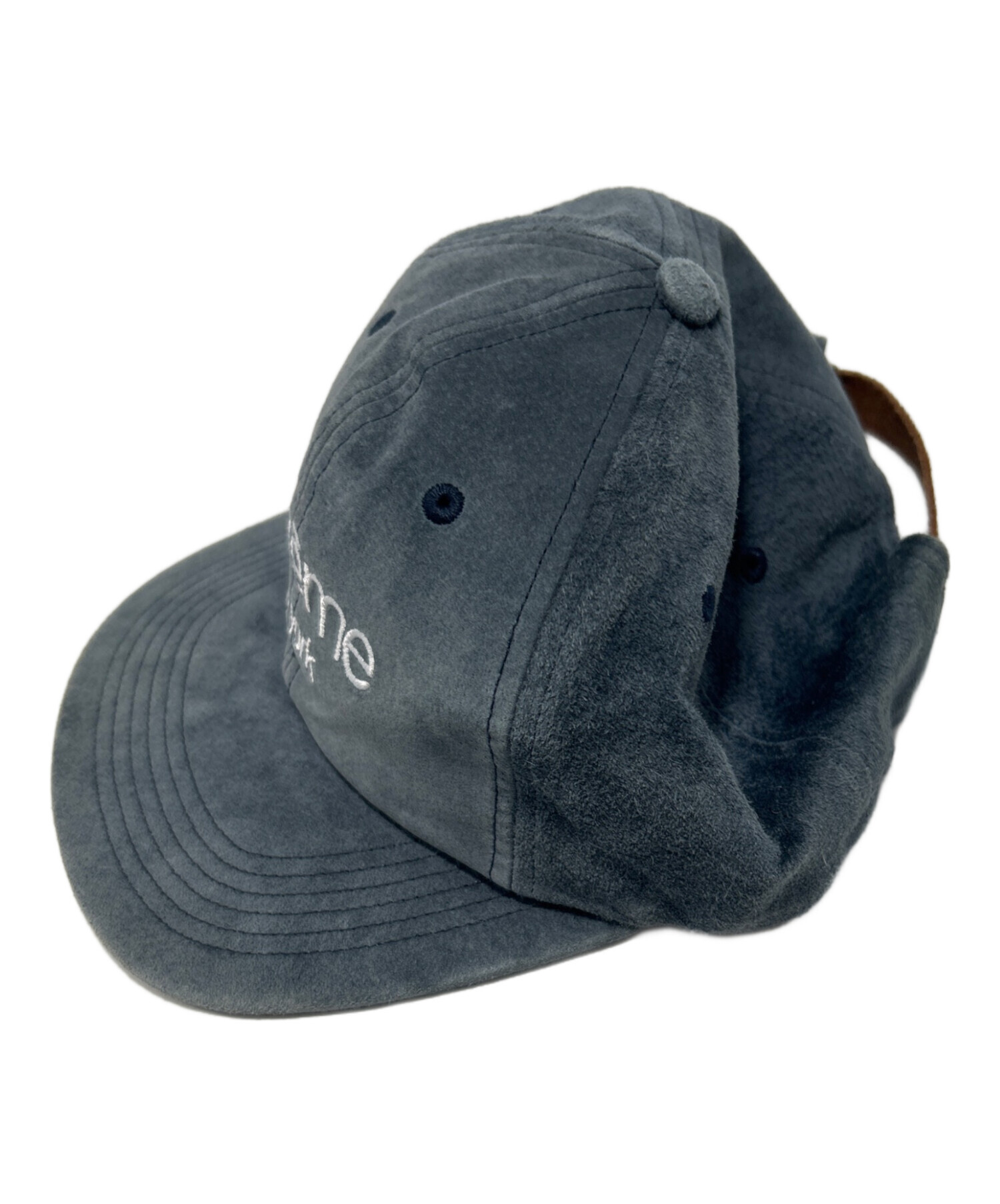 中古・古着通販】SUPREME (シュプリーム) キャップ ネイビー｜ブランド