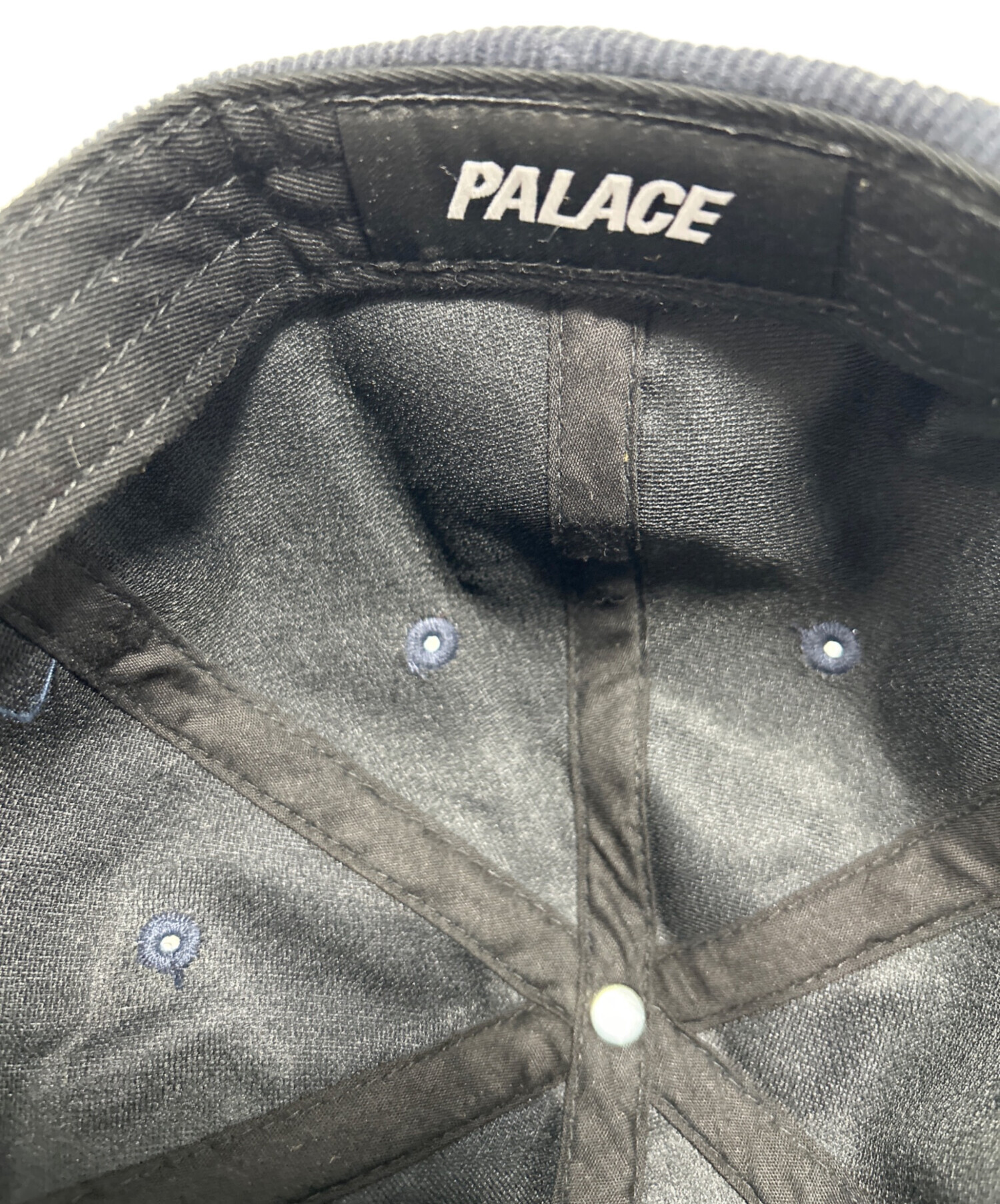 中古・古着通販】PALACE (パレス) コーデュロイキャップ ネイビー