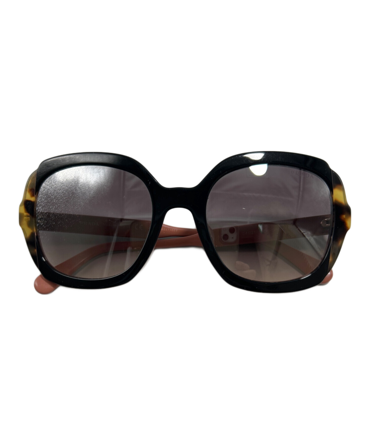 中古・古着通販】PRADA (プラダ) サングラス ブラック×ピンク サイズ