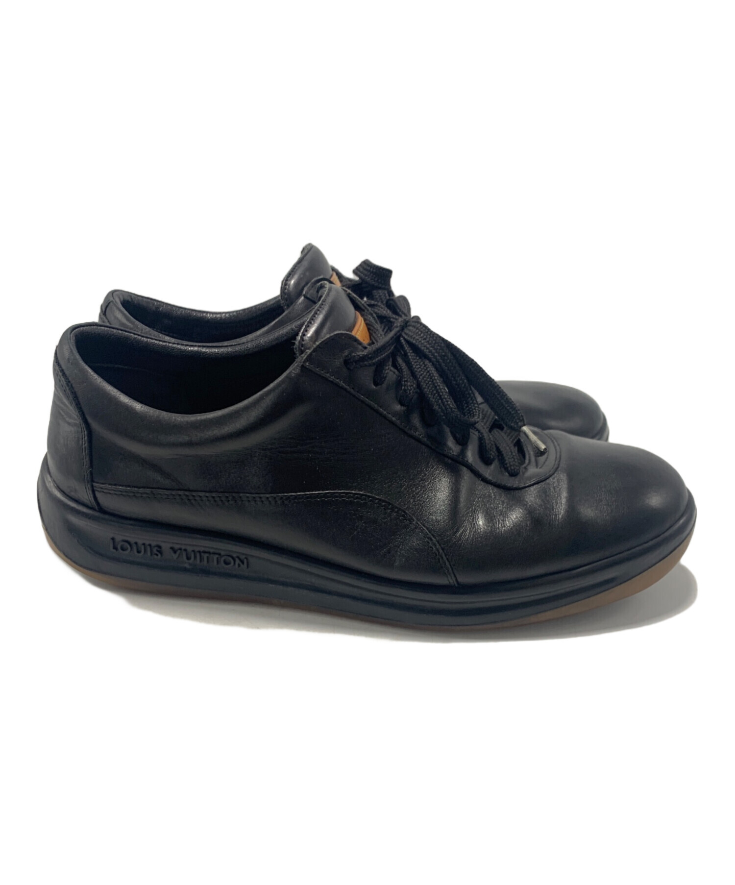 中古・古着通販】LOUIS VUITTON (ルイ ヴィトン) レザースニーカー 中古・古着通販】LOUIS VUITTON (ルイ ヴィトン) レザースニーカー