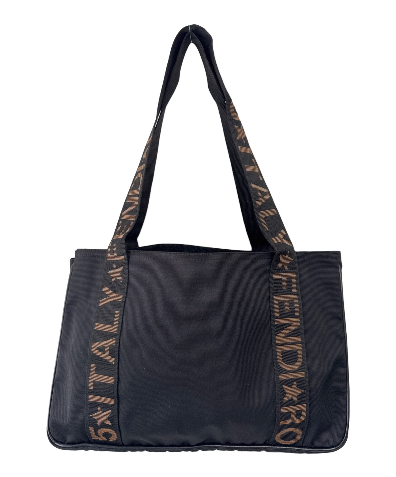中古・古着通販】FENDI (フェンディ) ナイロントートバッグ ブラック 