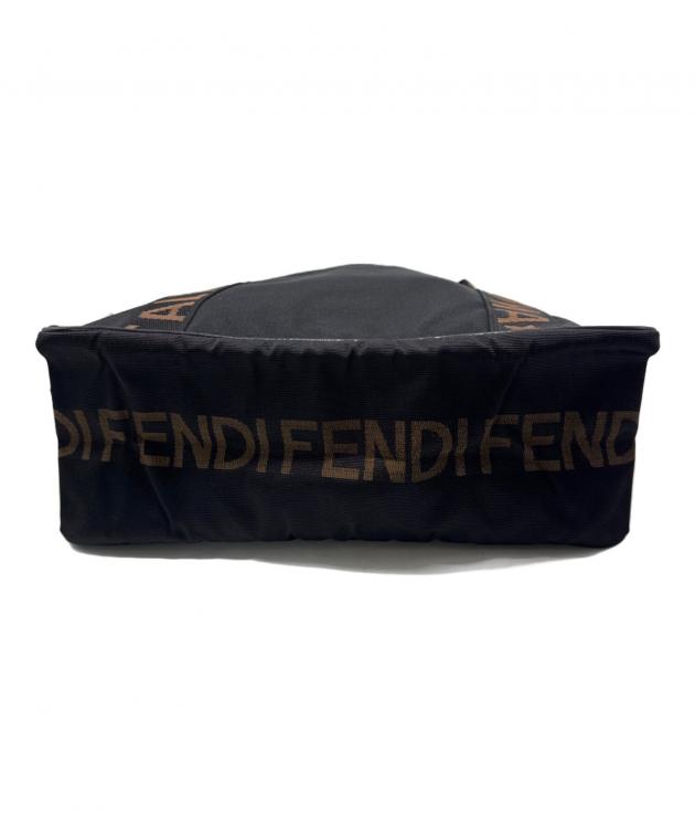 中古・古着通販】FENDI (フェンディ) ナイロントートバッグ ブラック
