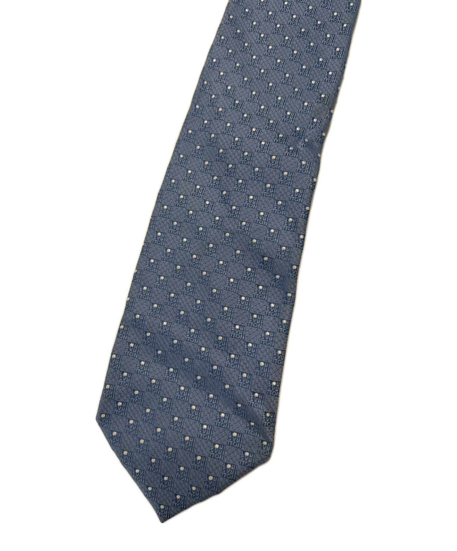 中古・古着通販】LOUIS VUITTON (ルイ ヴィトン) ネクタイ ブルー