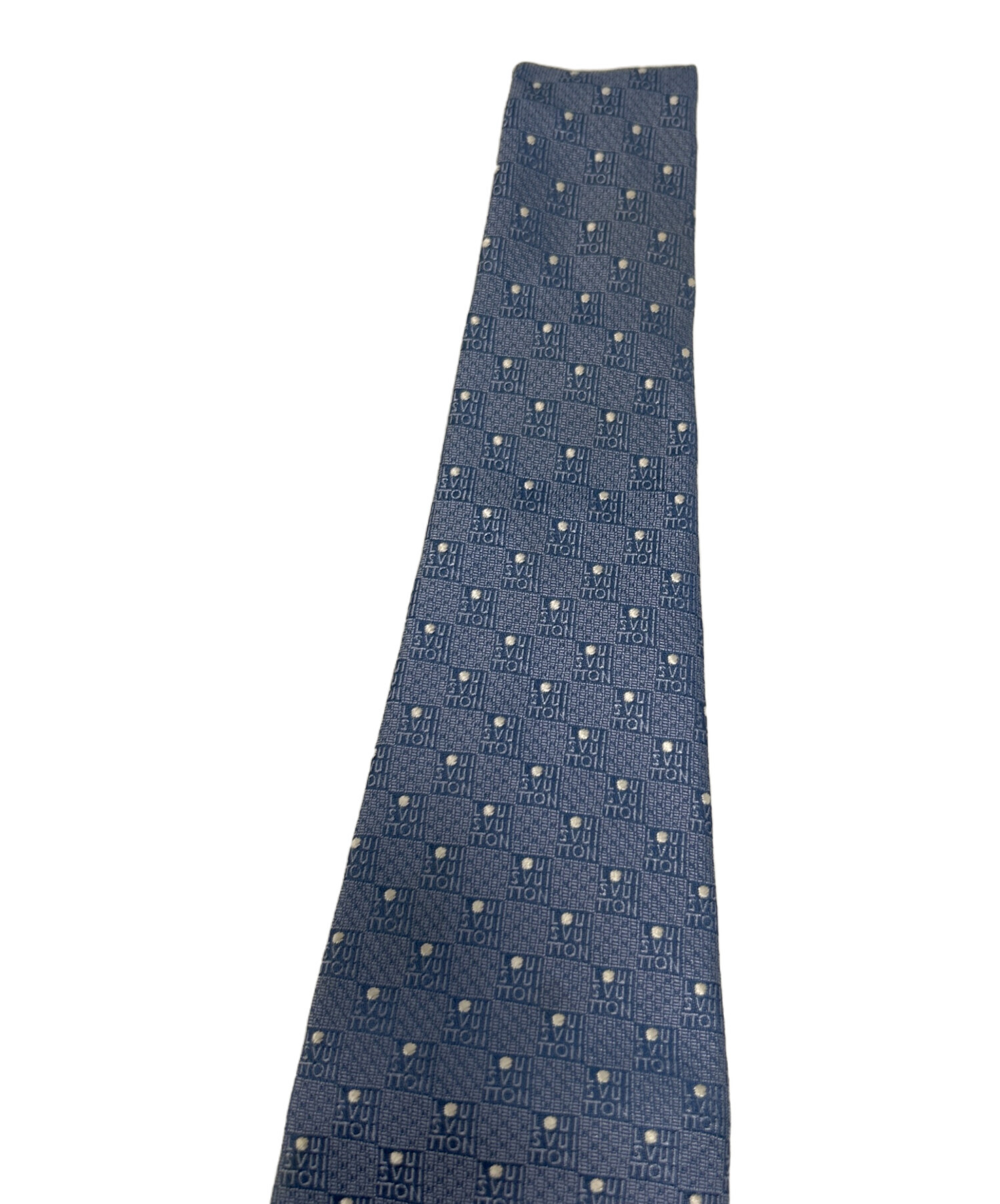 中古・古着通販】LOUIS VUITTON (ルイ ヴィトン) ネクタイ ブルー