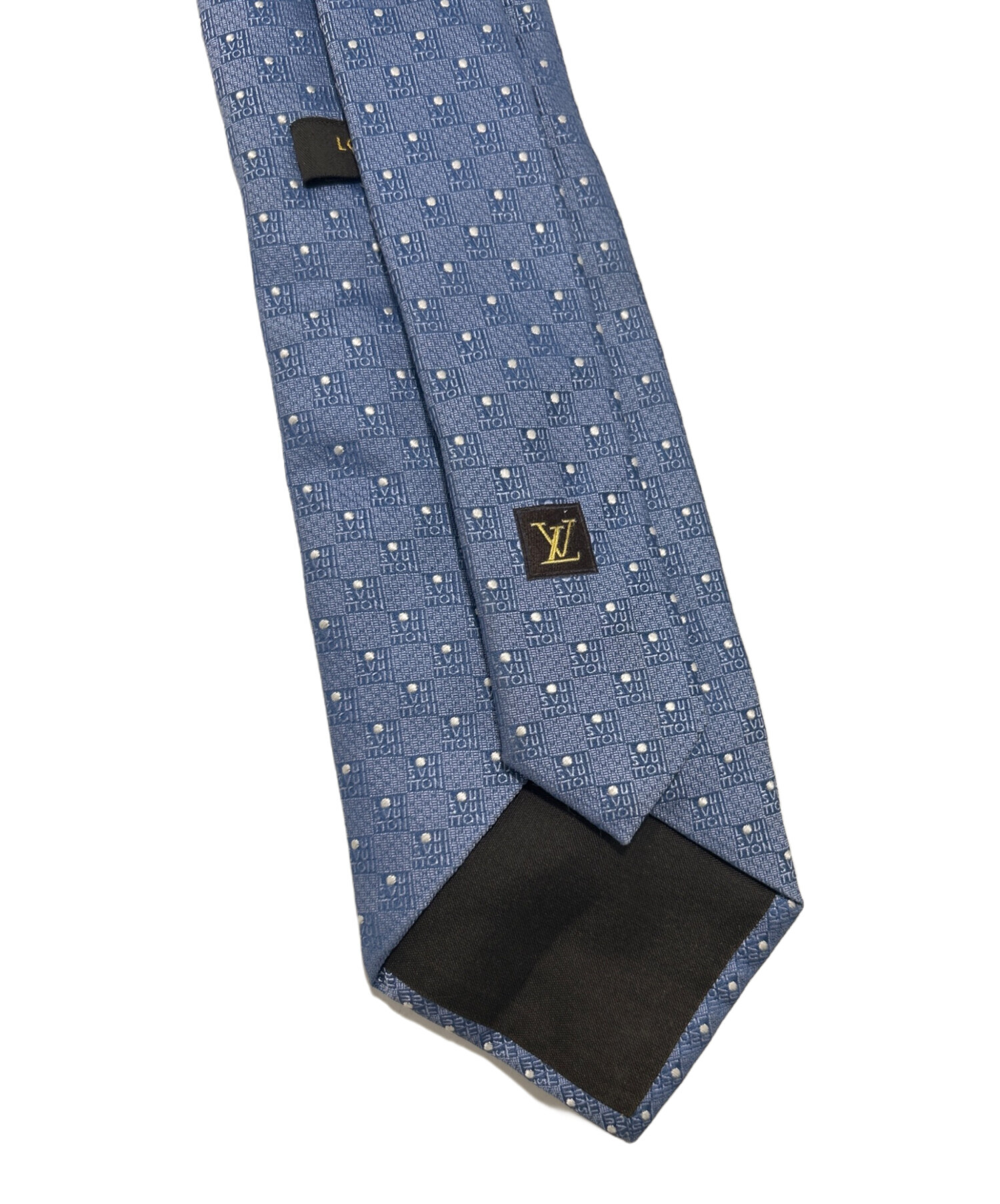 中古・古着通販】LOUIS VUITTON (ルイ ヴィトン) ネクタイ ブルー