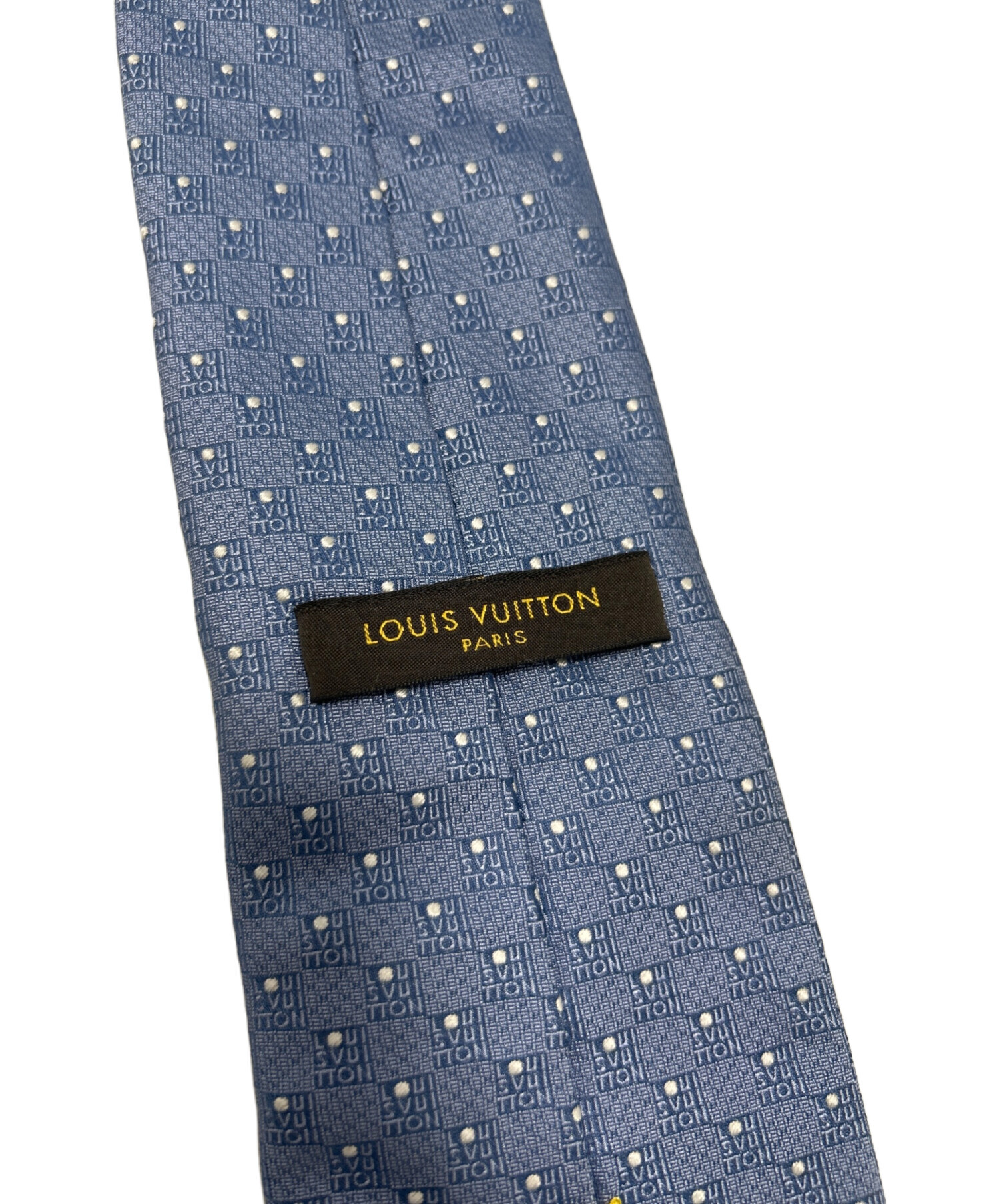 中古・古着通販】LOUIS VUITTON (ルイ ヴィトン) ネクタイ ブルー