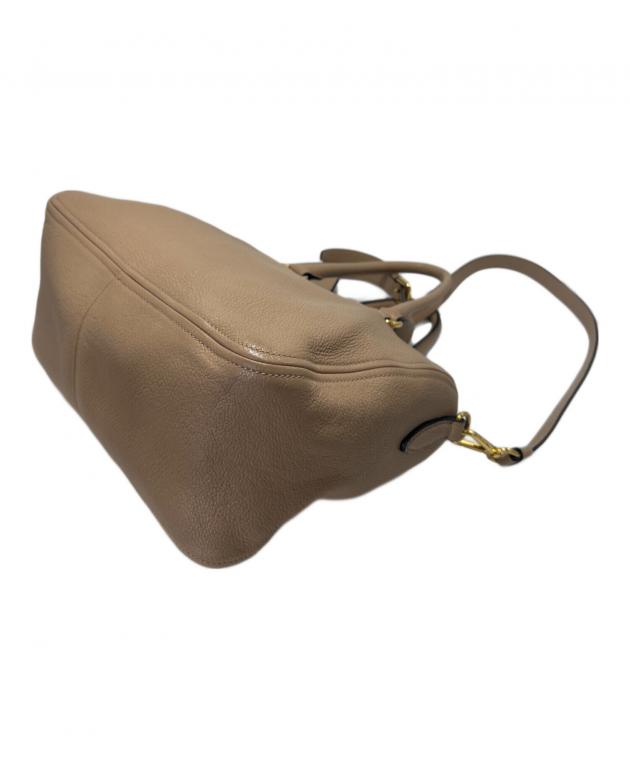 中古・古着通販】PRADA (プラダ) 2WAYショルダーバッグ ベージュ