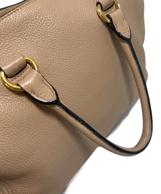 中古・古着通販】PRADA (プラダ) 2WAYショルダーバッグ ベージュ