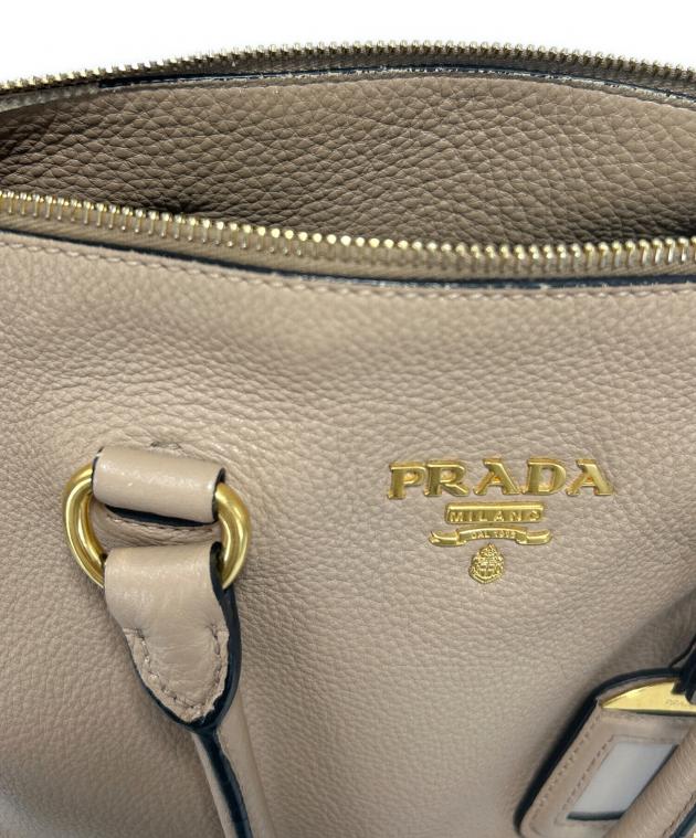中古・古着通販】PRADA (プラダ) 2WAYショルダーバッグ ベージュ