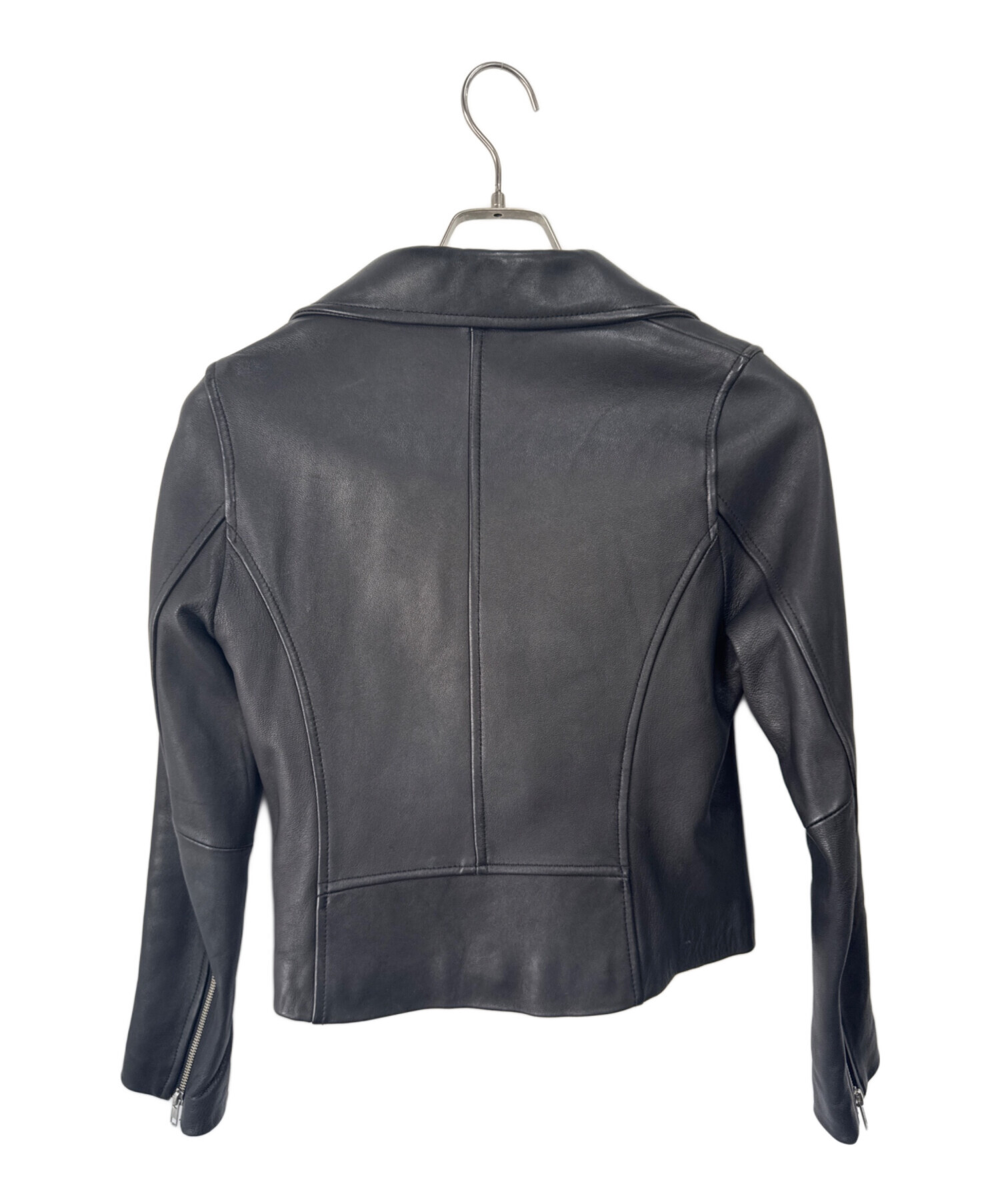 中古・古着通販】HARE (ハレ) レザージャケット ブラック サイズ:S