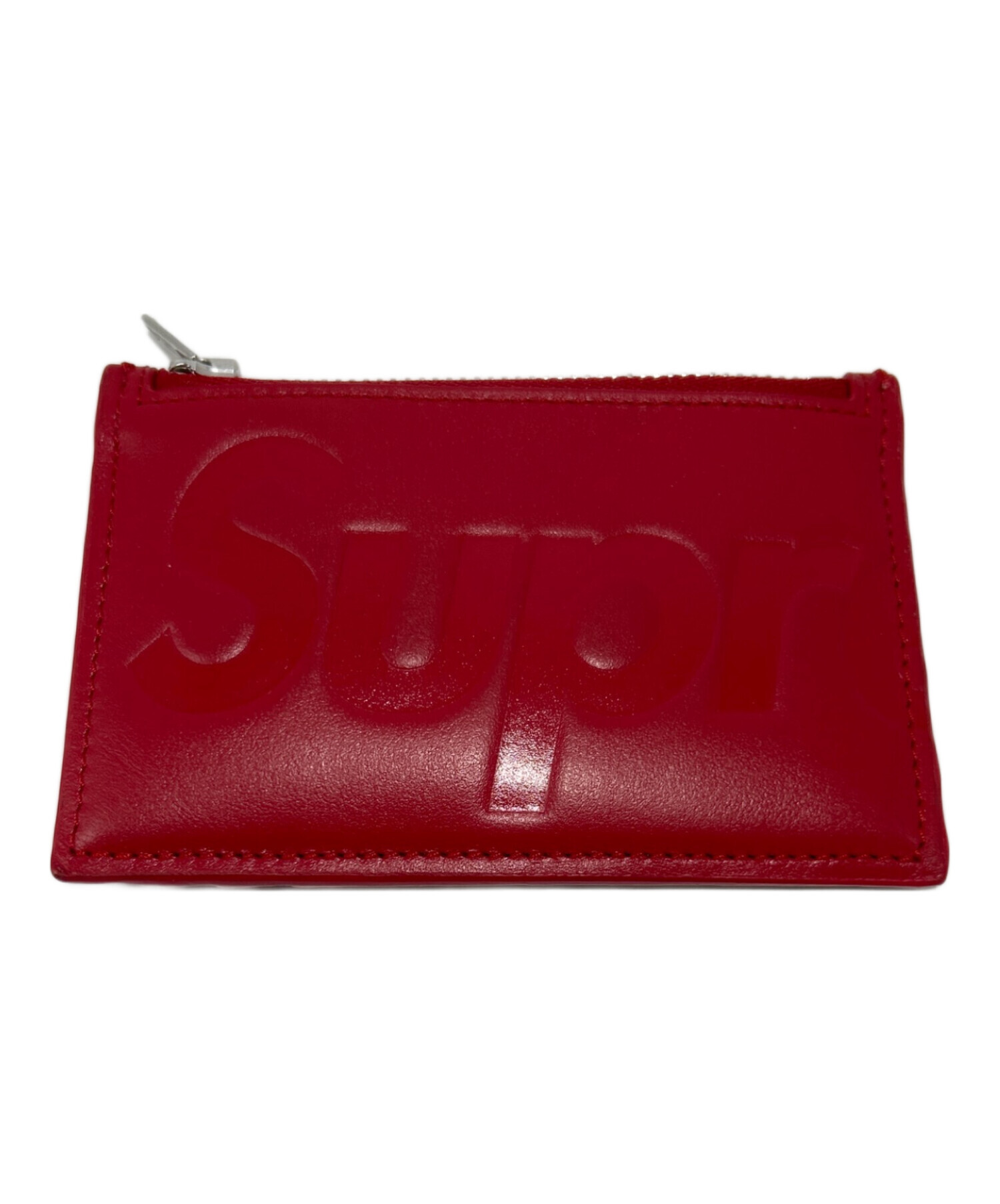 中古・古着通販】SUPREME (シュプリーム) パスケース レッド｜ブランド