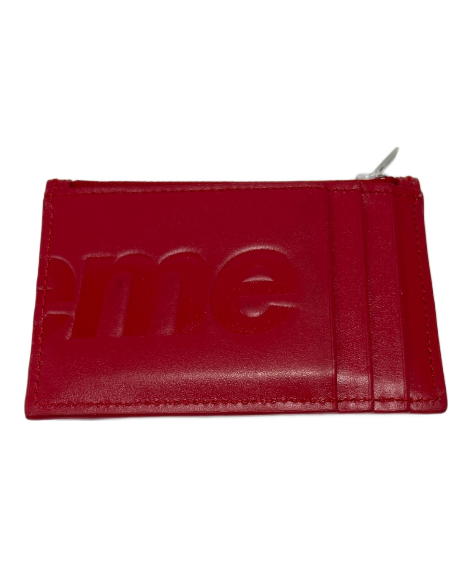 中古・古着通販】SUPREME (シュプリーム) パスケース レッド｜ブランド