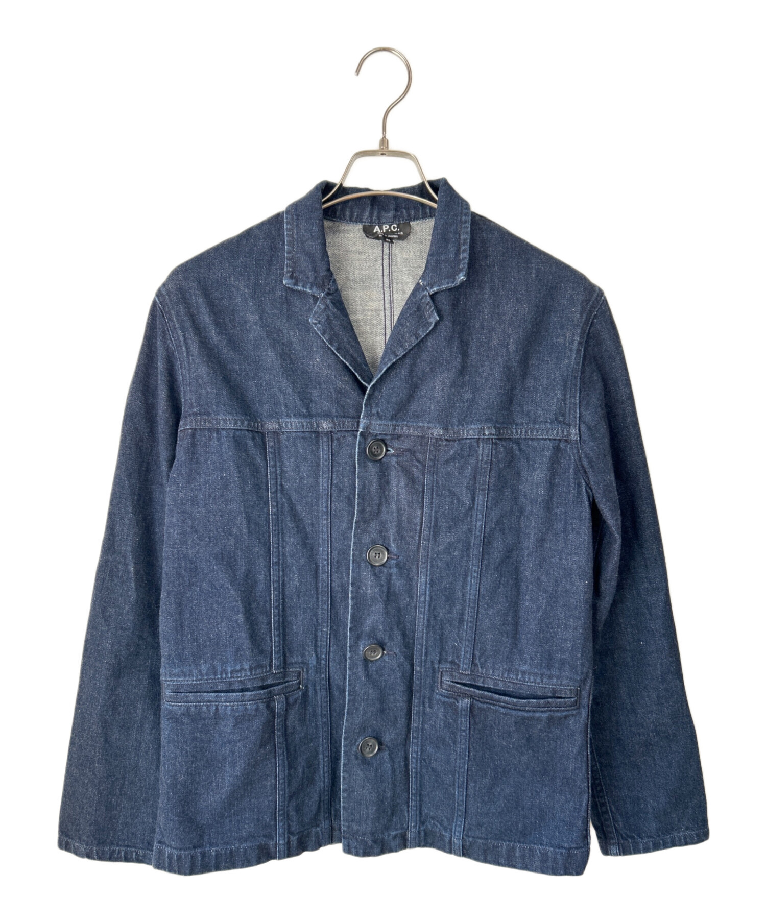 中古・古着通販】A.P.C. (アーペーセー) デニムジャケット インディゴ
