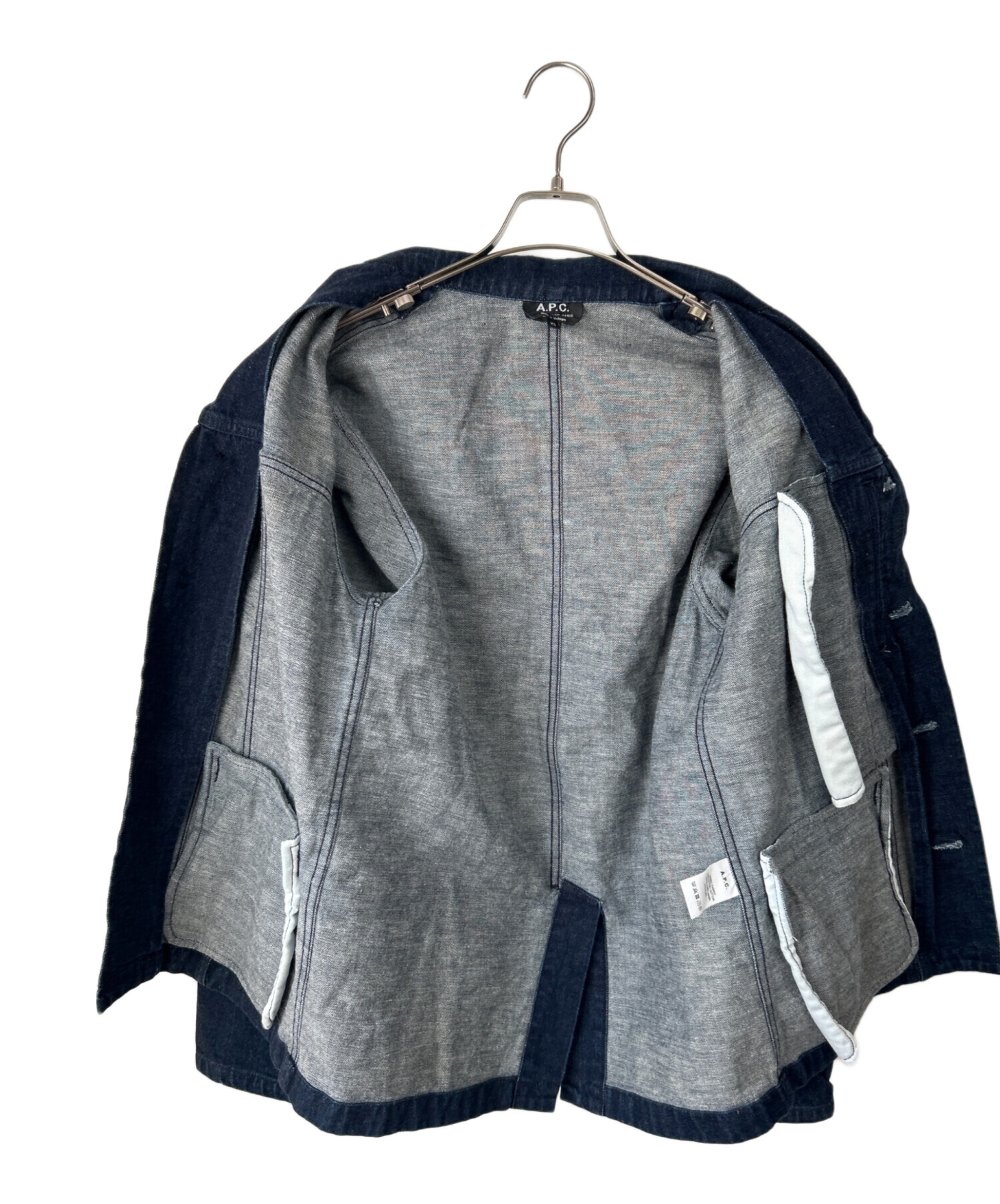 中古・古着通販】A.P.C. (アーペーセー) デニムジャケット インディゴ