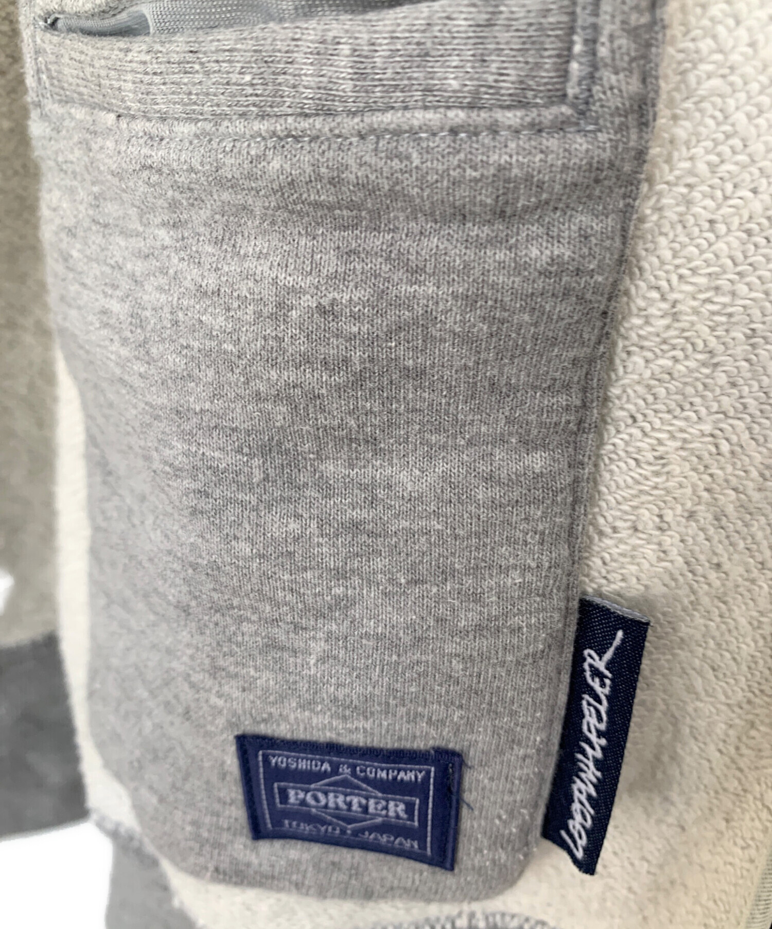 中古・古着通販】LOOPWHEELER (ループウィラー) ジップパーカー グレー