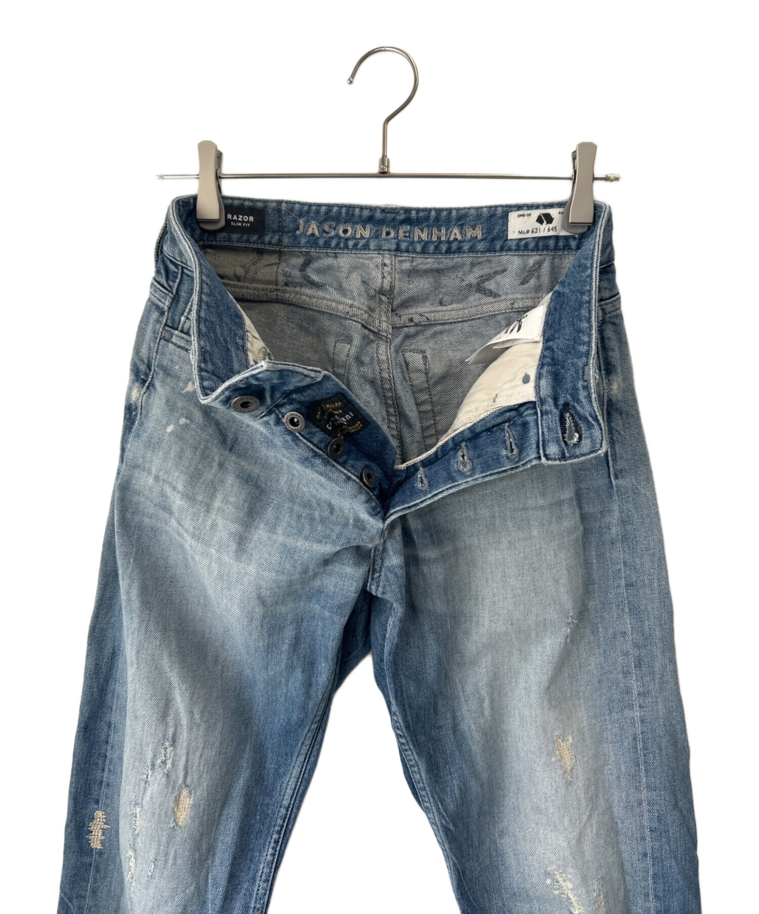 中古・古着通販】Denham (デンハム) デニムパンツ インディゴ サイズ