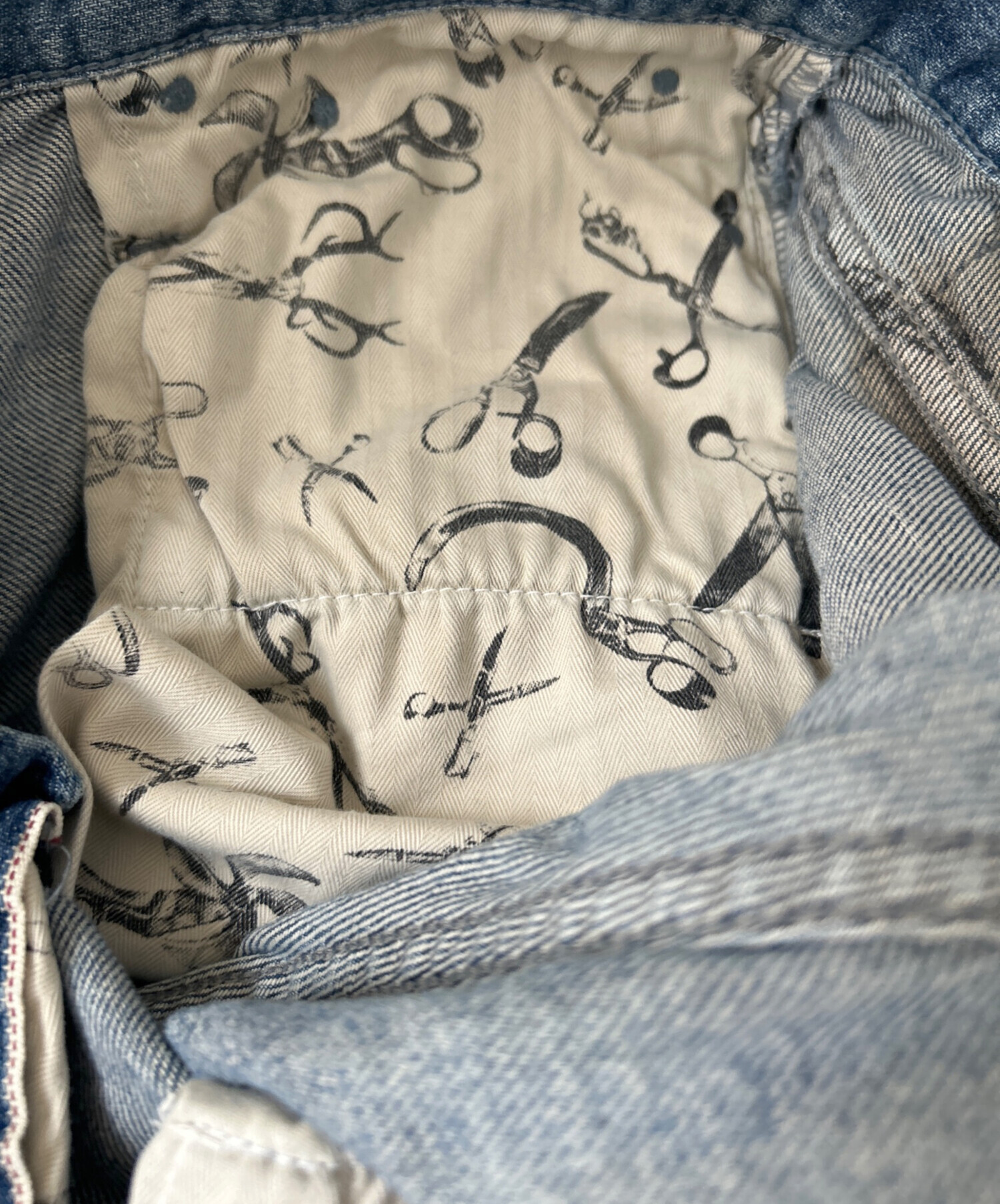 中古・古着通販】Denham (デンハム) デニムパンツ インディゴ サイズ