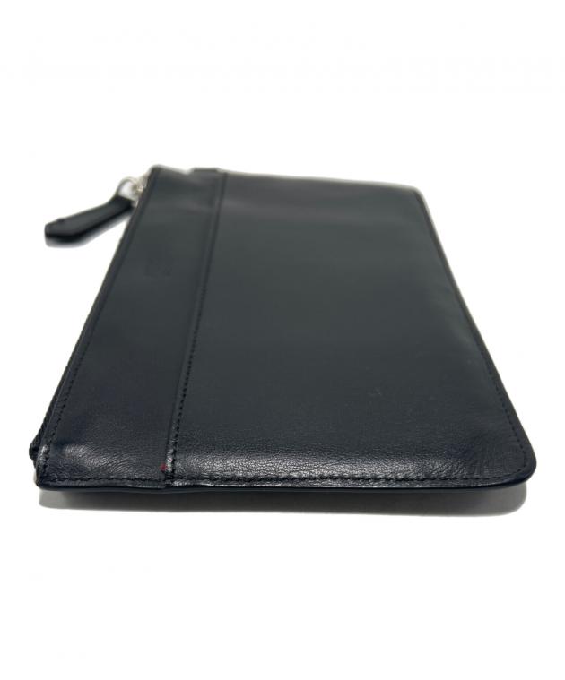 中古・古着通販】FENDI (フェンディ) レザーポーチ ブラック｜ブランド