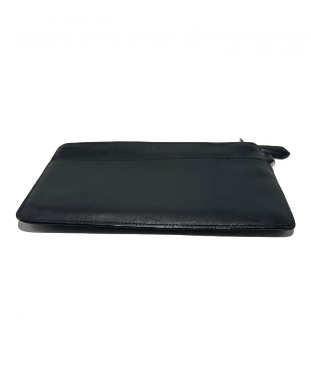 中古・古着通販】FENDI (フェンディ) レザーポーチ ブラック｜ブランド