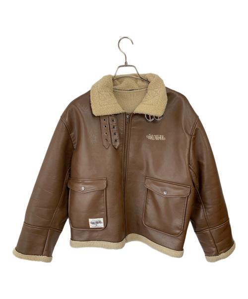 中古・古着通販】BADWAY (バッドウェイ) フェイクレザージャケット