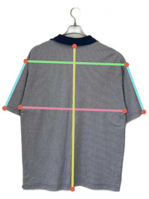 中古・古着通販】X-LARGE (エクストララージ) ポロシャツ ネイビー