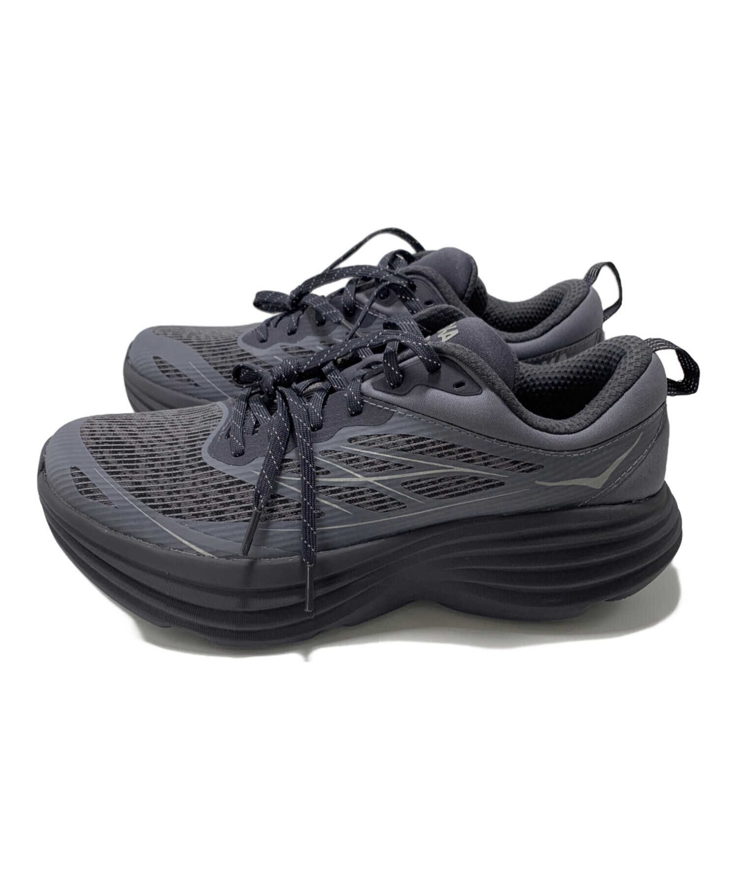 中古・古着通販】HOKA (ホカ) BONDI 8 TS CAGED ブラック サイズ:28cm 