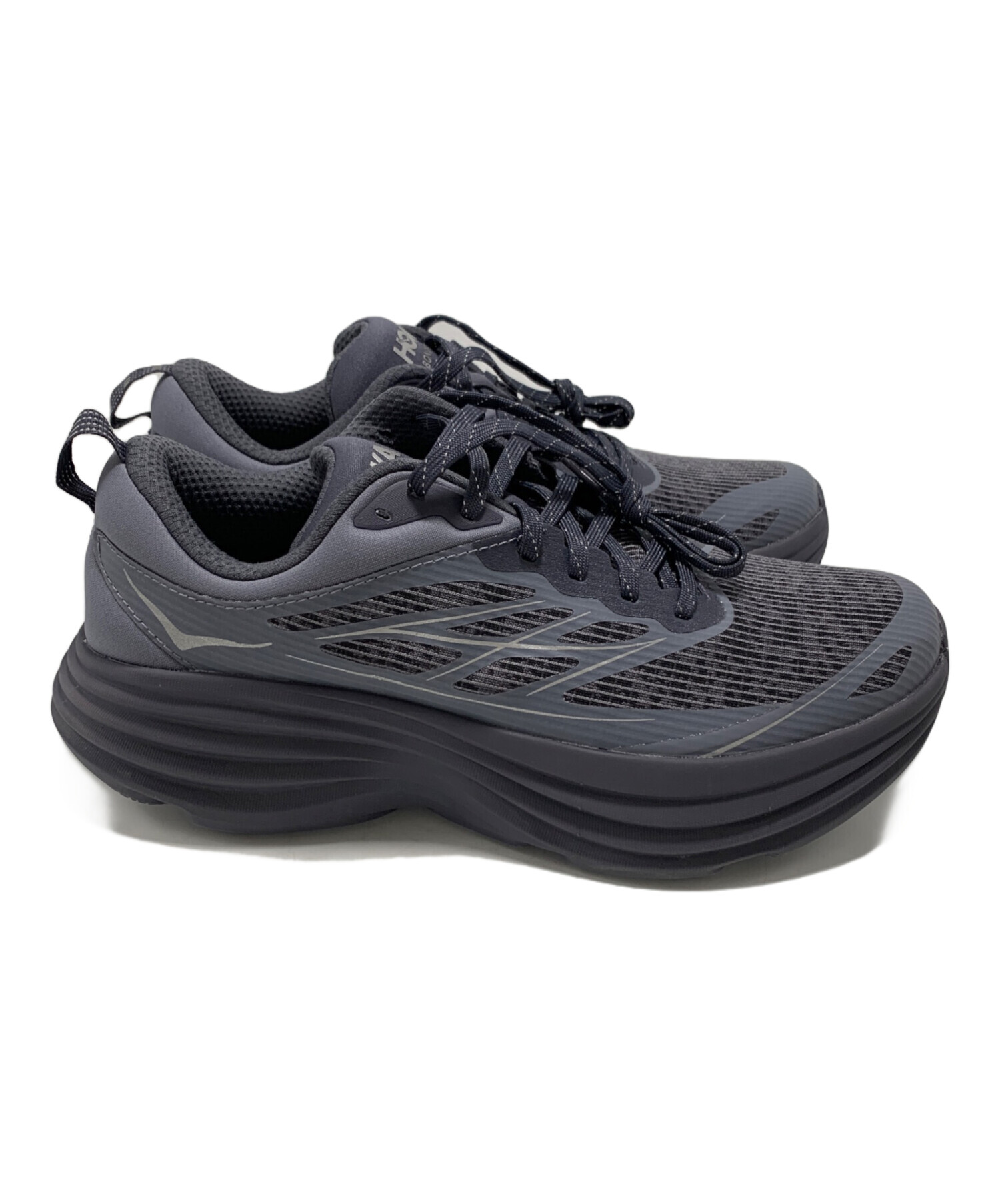 中古・古着通販】HOKA (ホカ) BONDI 8 TS CAGED ブラック サイズ:28cm