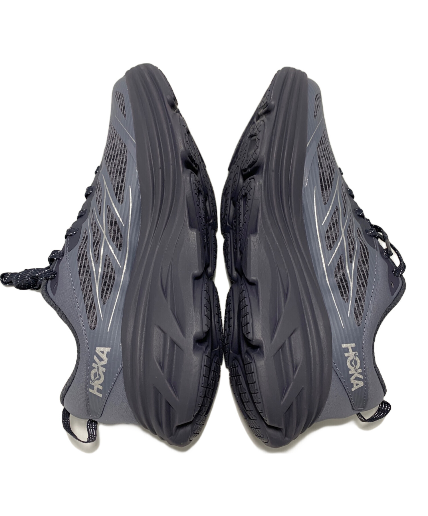 中古・古着通販】HOKA (ホカ) BONDI 8 TS CAGED ブラック サイズ:28cm 