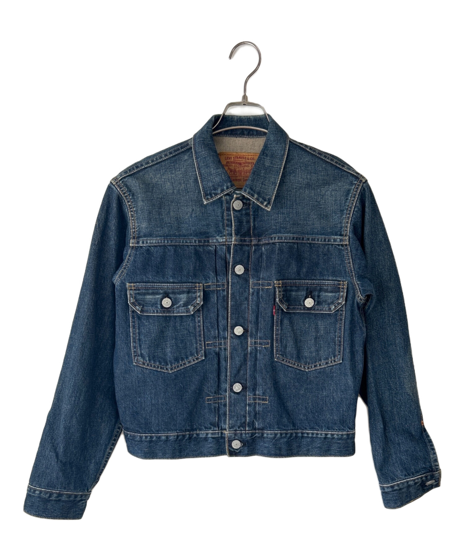 中古・古着通販】LEVI'S (リーバイス) デニムジャケット インディゴ