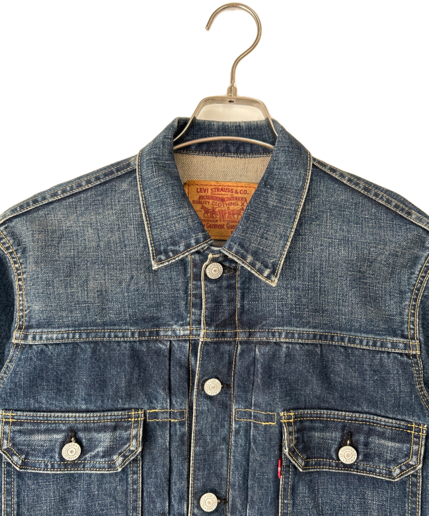 中古・古着通販】LEVI'S (リーバイス) デニムジャケット インディゴ