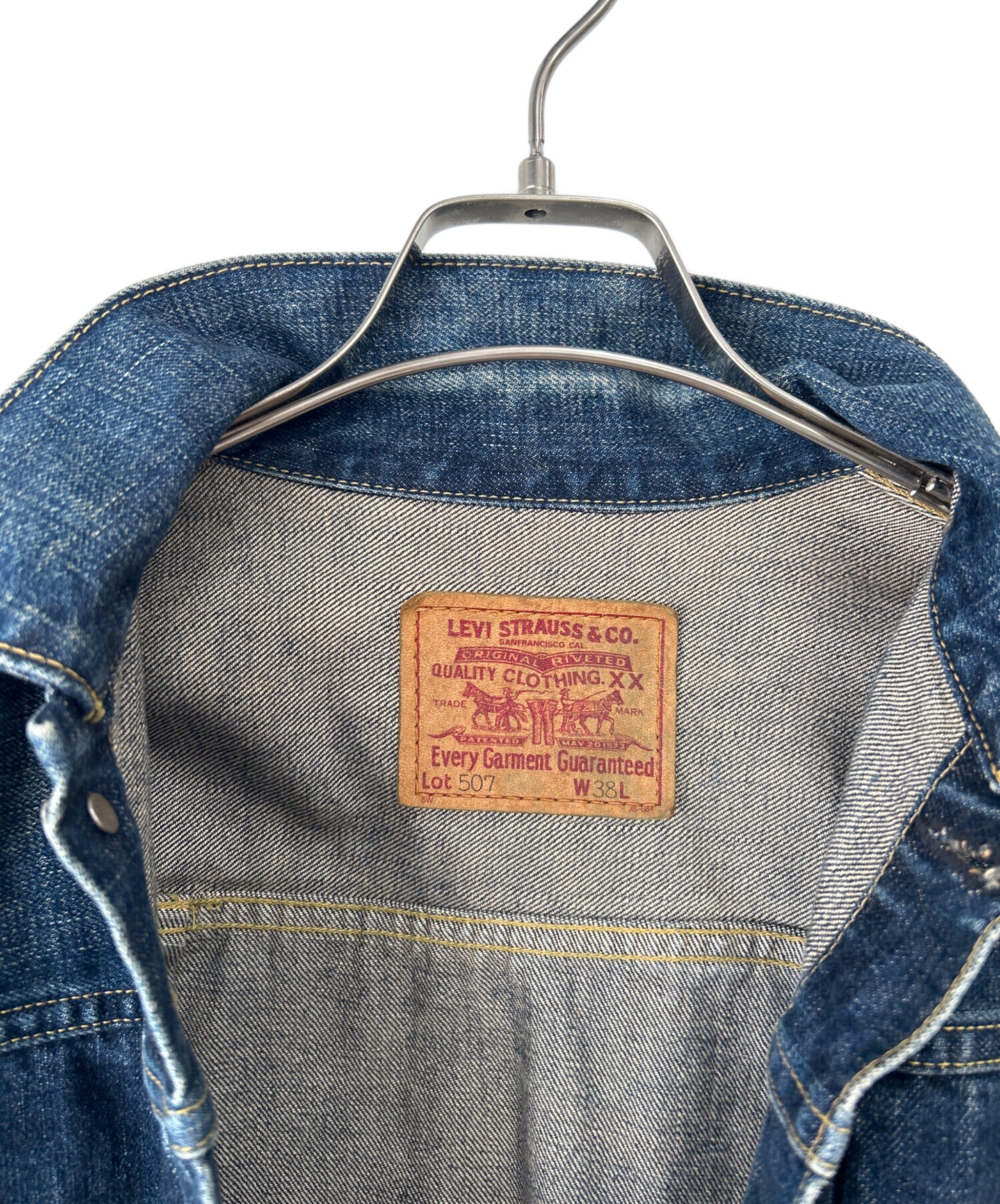 中古・古着通販】LEVI'S (リーバイス) デニムジャケット インディゴ