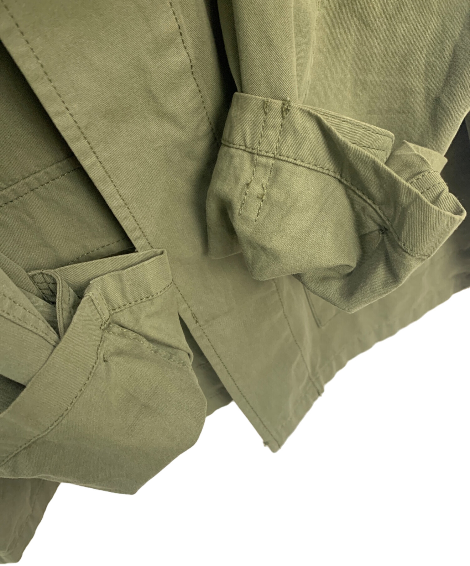 中古・古着通販】SHENERY (シーナリー) ミリタリージャケット カーキ