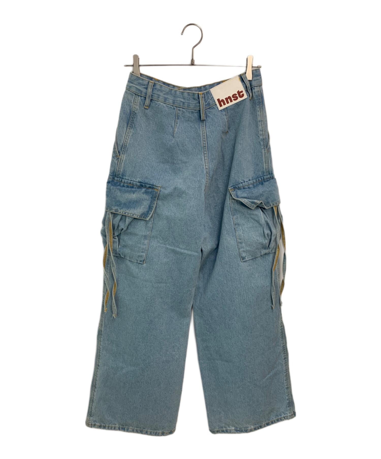 中古・古着通販】HNST (オネスト) デニムカーゴパンツ インディゴ 