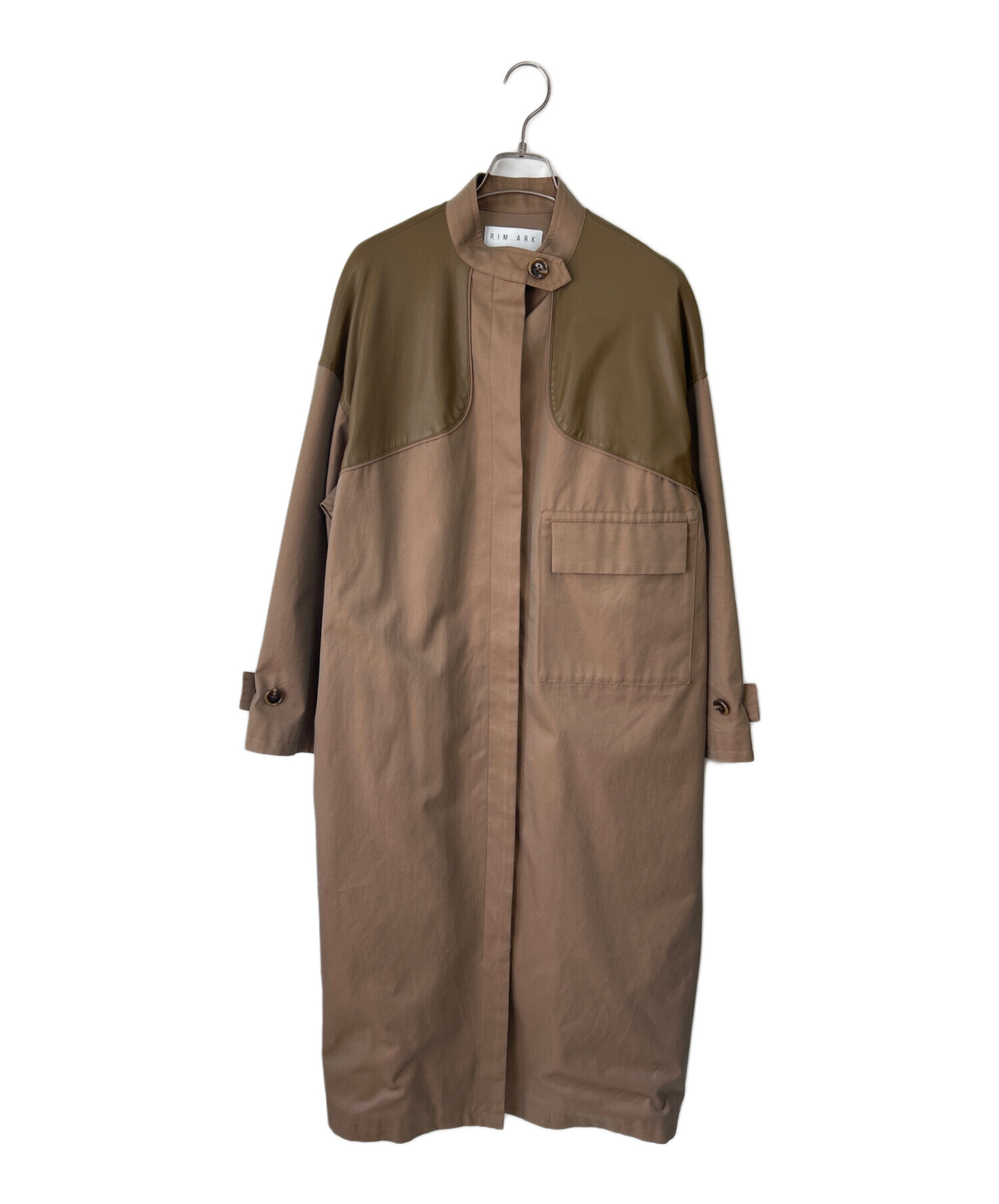 中古・古着通販】RIM.ARK (リムアーク) コート ベージュ サイズ:F