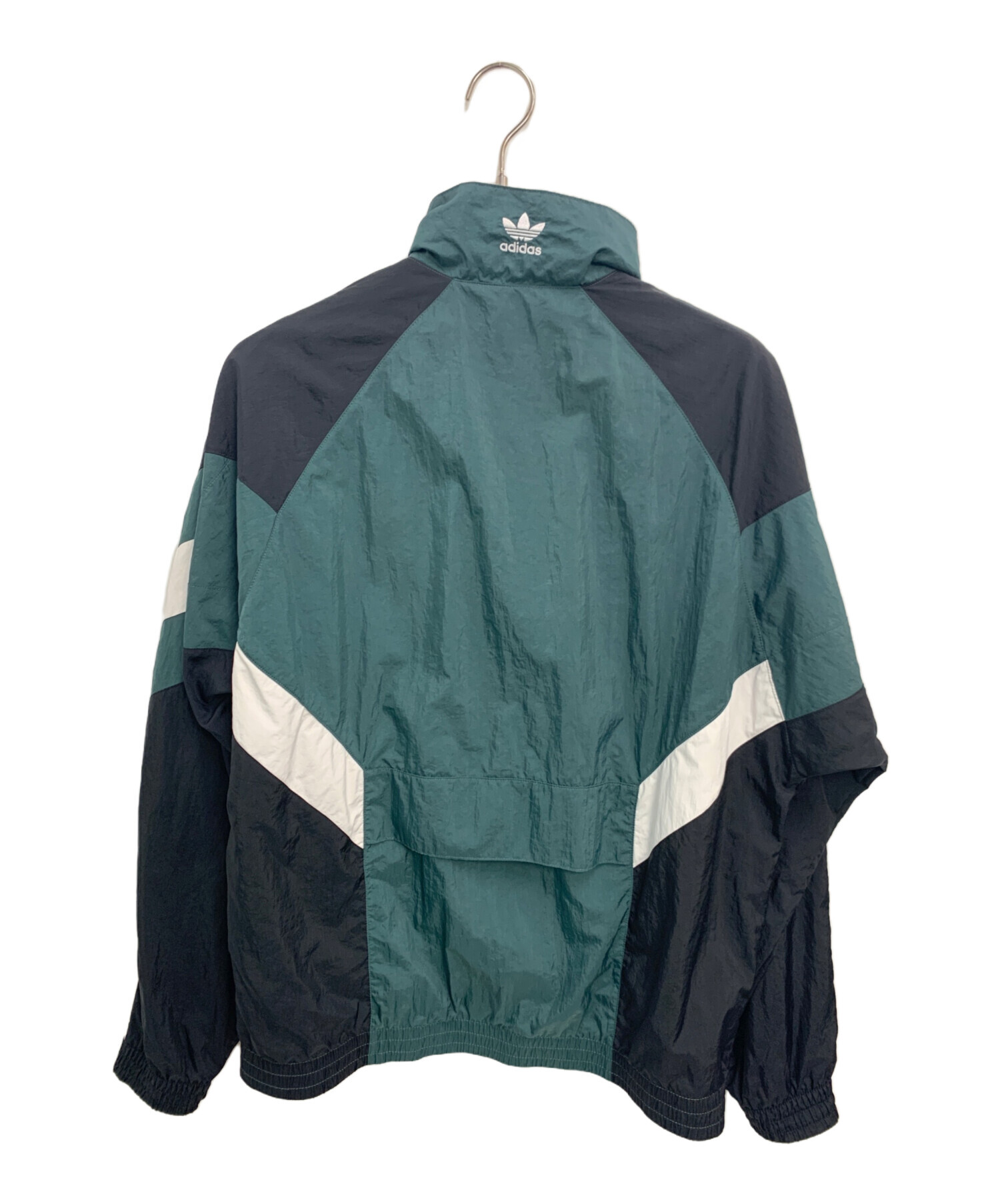 中古・古着通販】adidas (アディダス) ブルゾン グリーン×ブラック