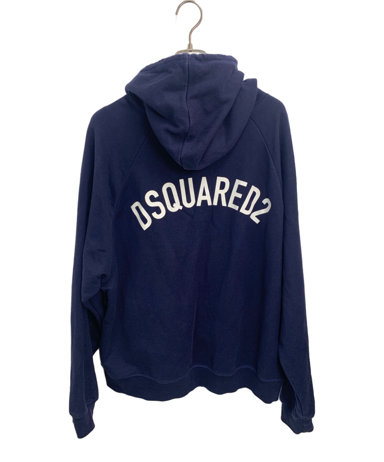 中古・古着通販】DSQUARED2 (ディースクエアード) パーカー ネイビー
