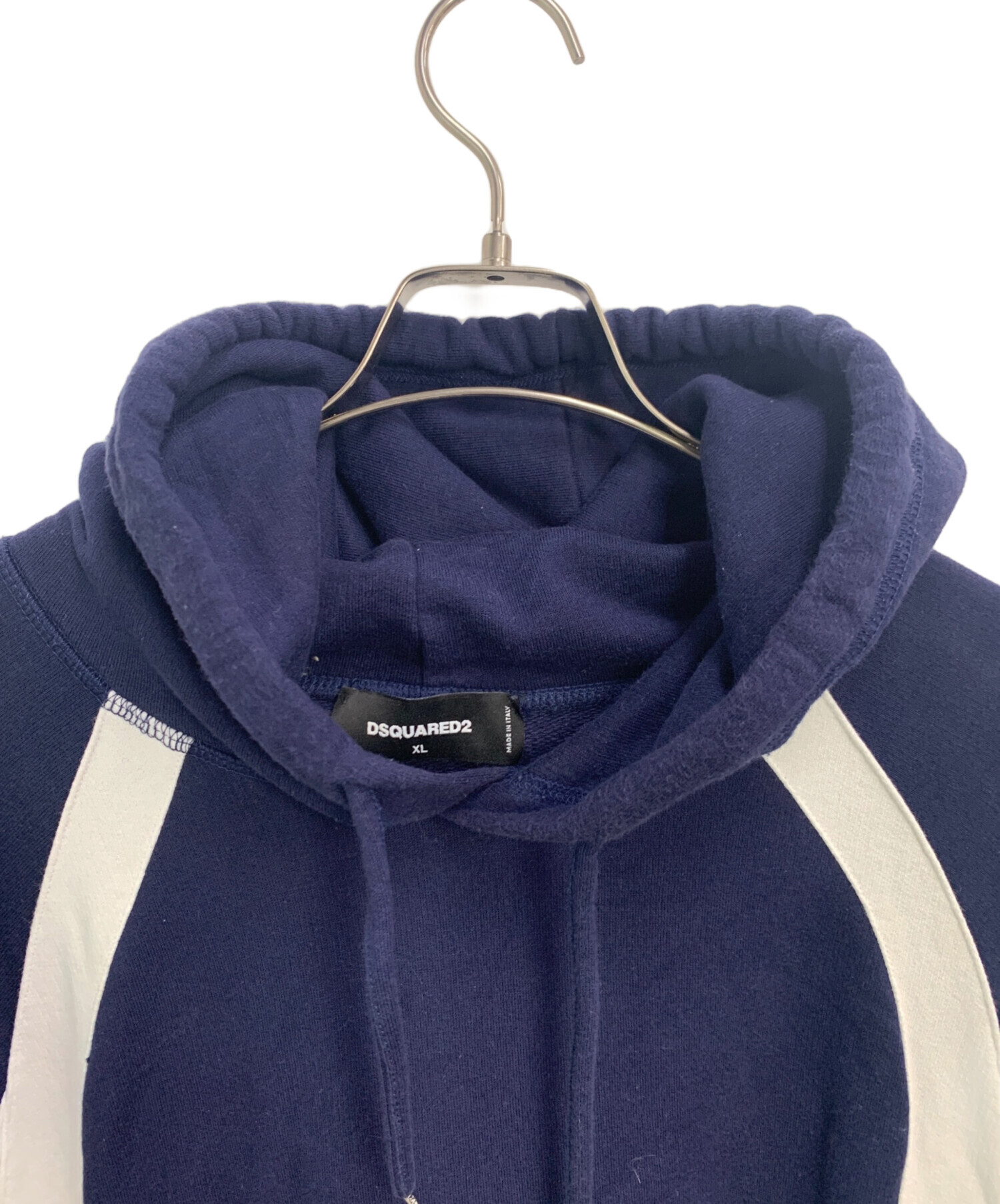中古・古着通販】DSQUARED2 (ディースクエアード) パーカー ネイビー