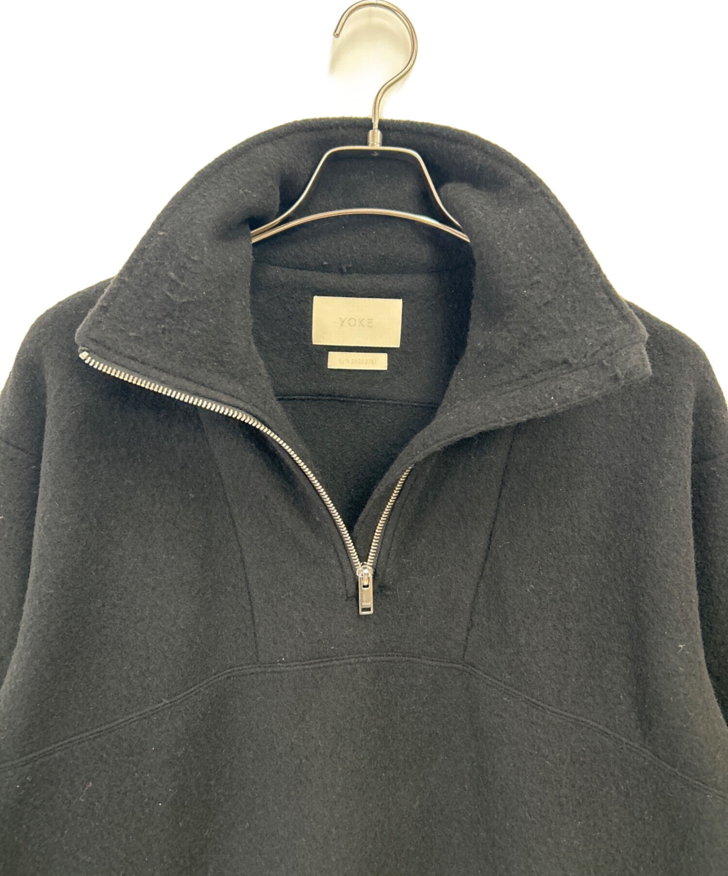 中古・古着通販】YOKE (ヨーク) Wool Fleece Half Zip Pullover