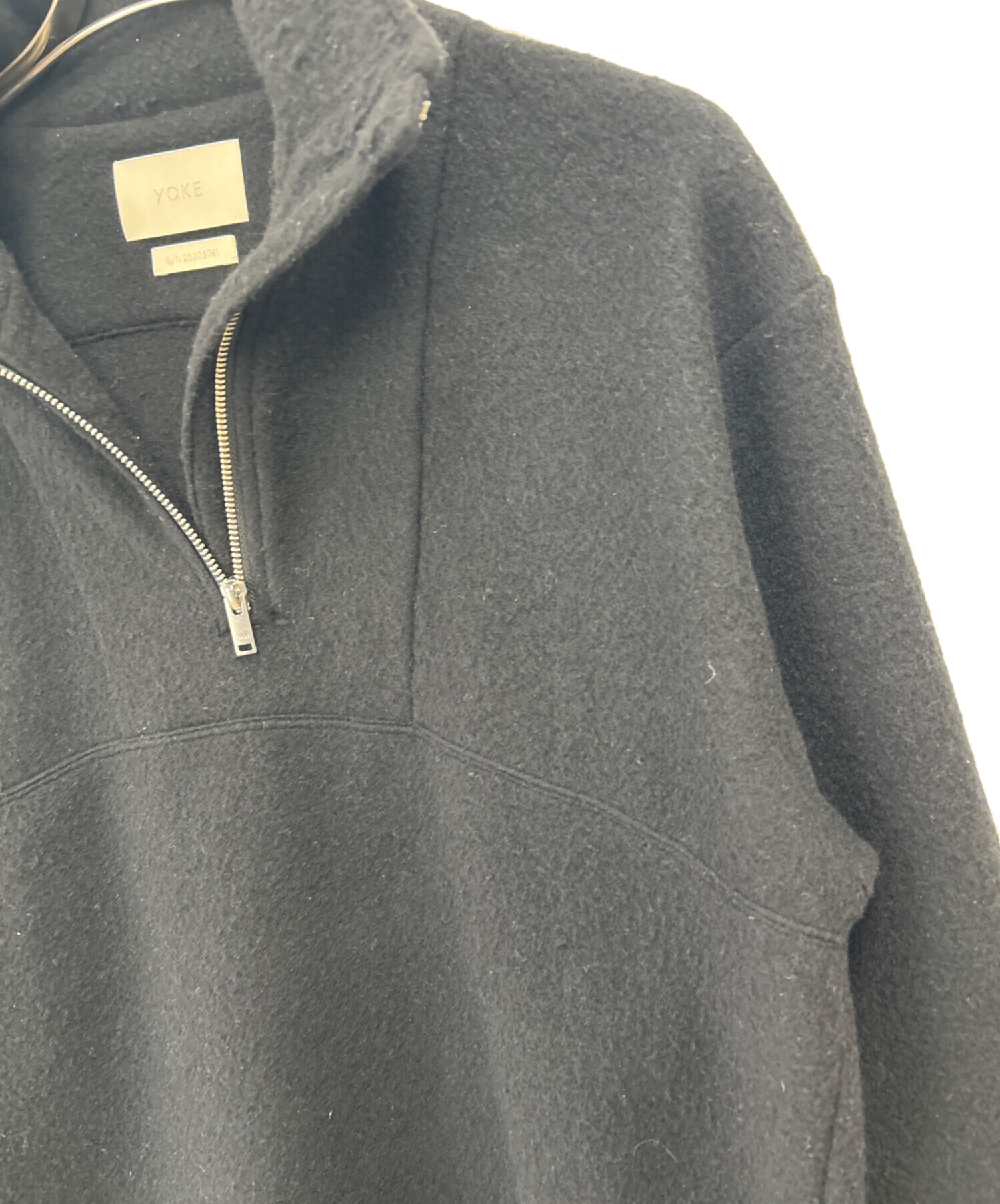中古・古着通販】YOKE (ヨーク) Wool Fleece Half Zip Pullover 