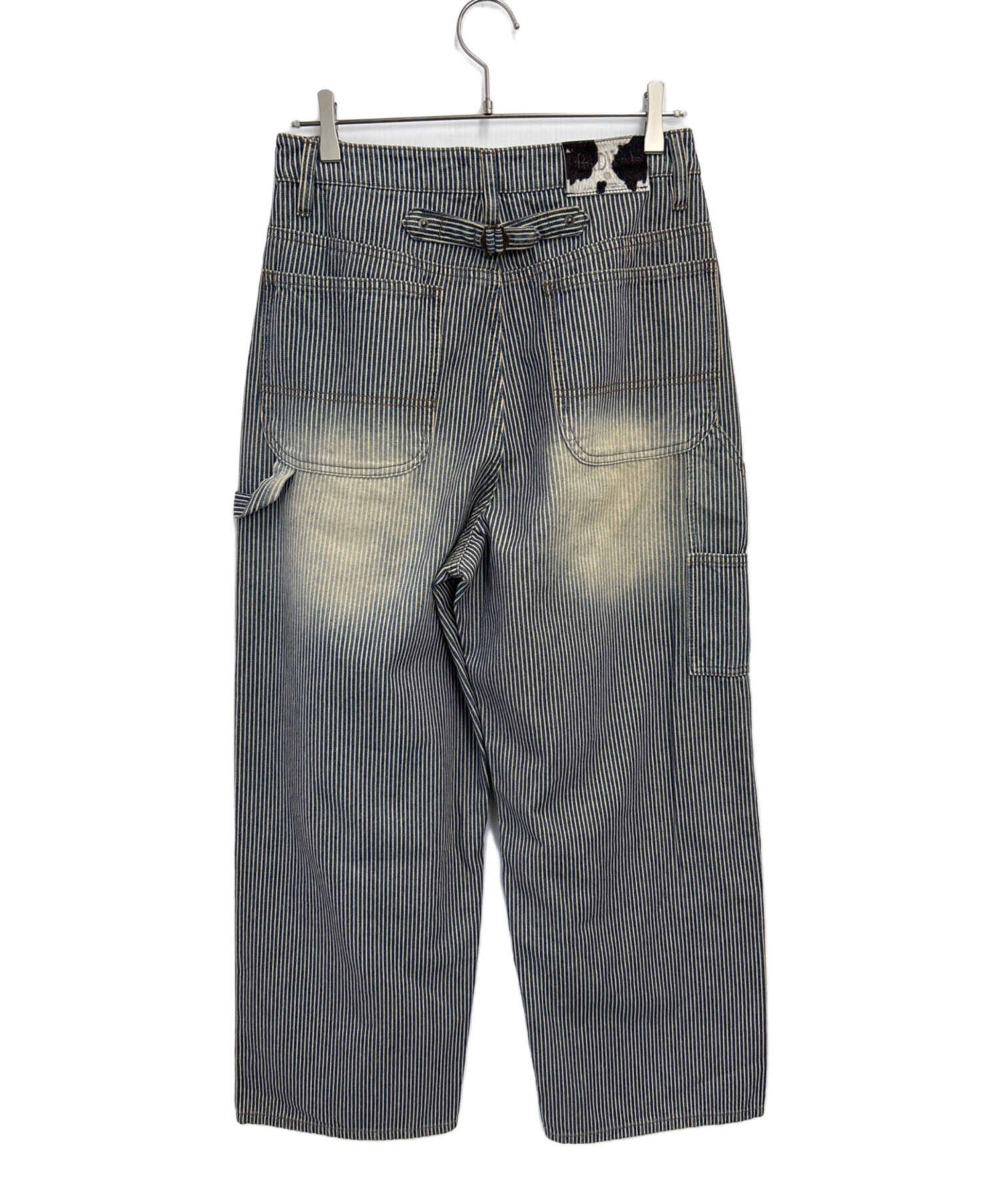 中古・古着通販】BAD WAY (バッドウェイ) パンツ ブルー×ホワイト