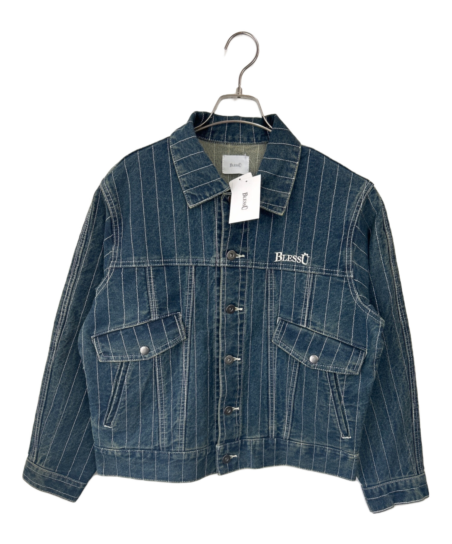 ブレスユー　ジャケット 中古・古着通販】BLESSU (ブレスユー) デニムジャケット インディゴ