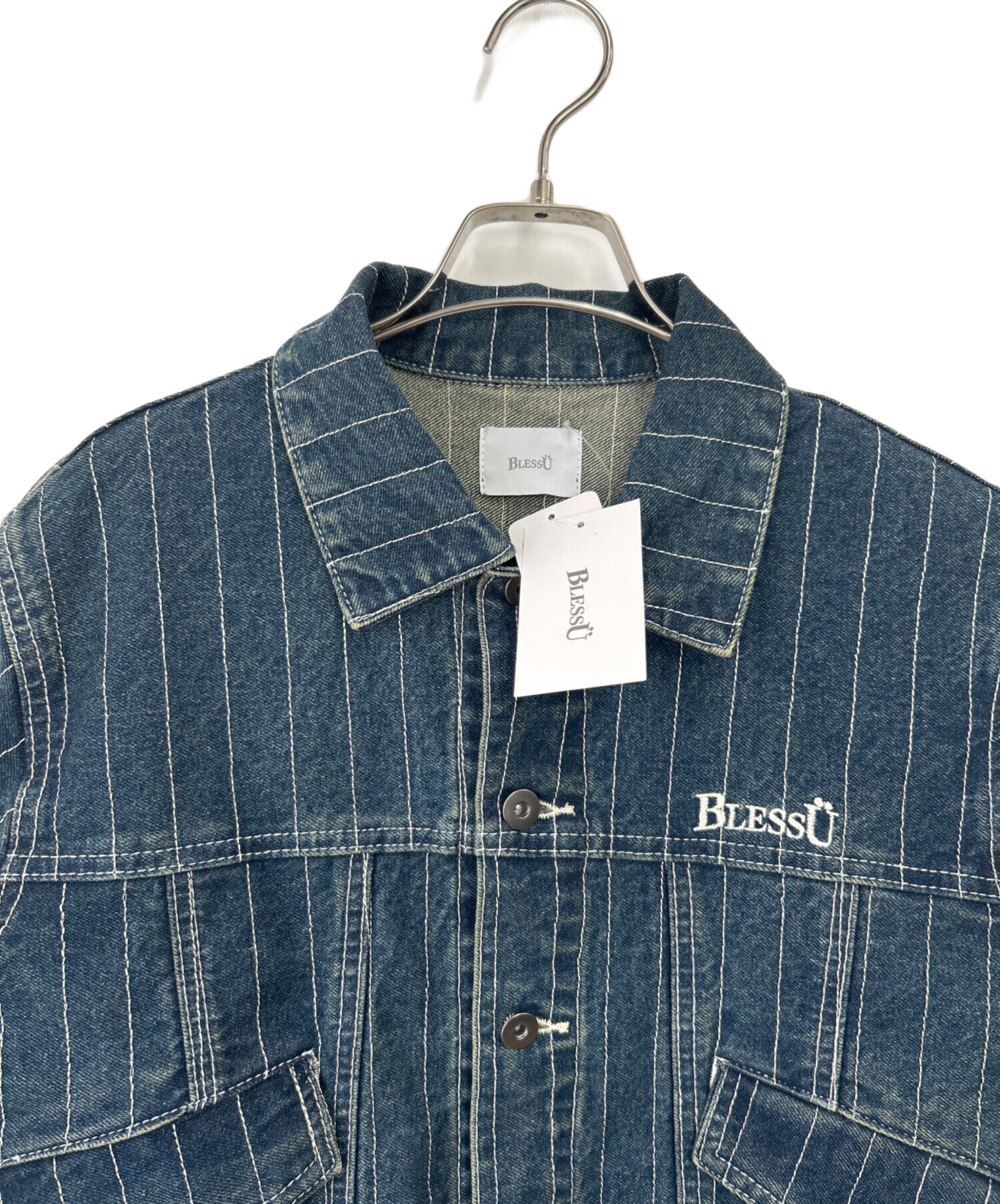 ブレスユー　ジャケット 中古・古着通販】BLESSU (ブレスユー) デニムジャケット インディゴ