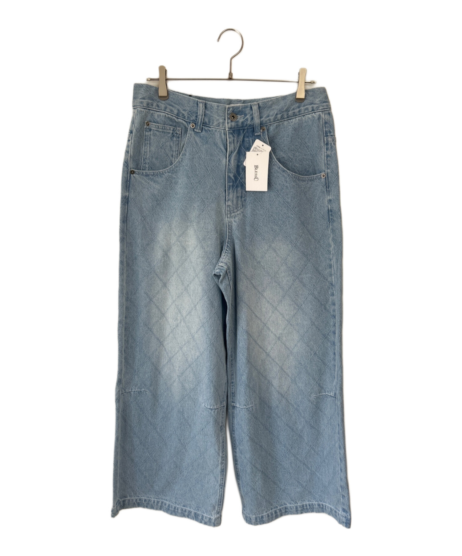 中古・古着通販】BLESSU (ブレスユー) デニムパンツ インディゴ サイズ 