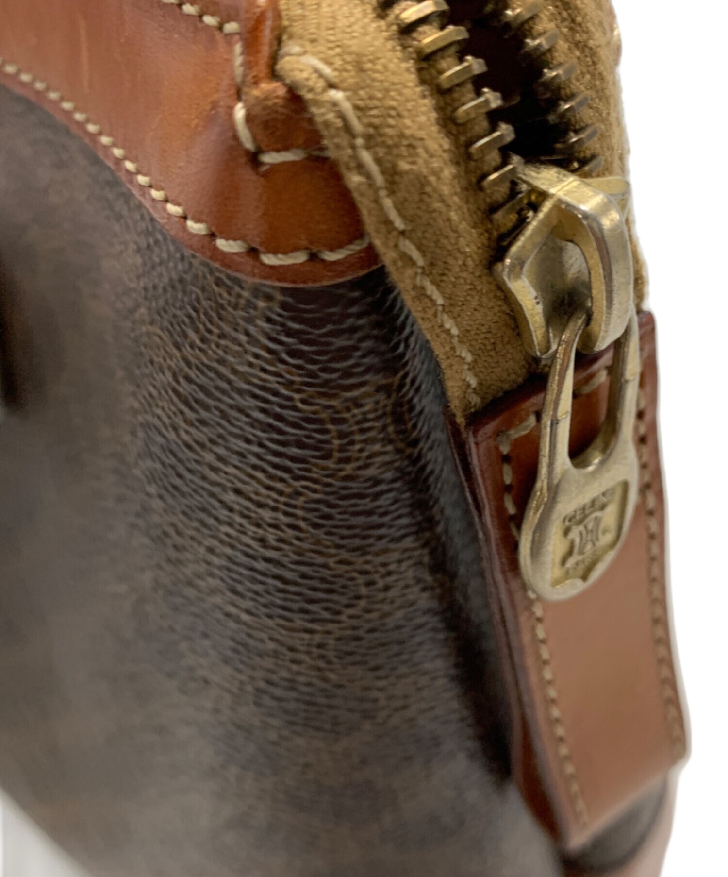 中古・古着通販】CELINE (セリーヌ) クラッチバッグ ブラウン