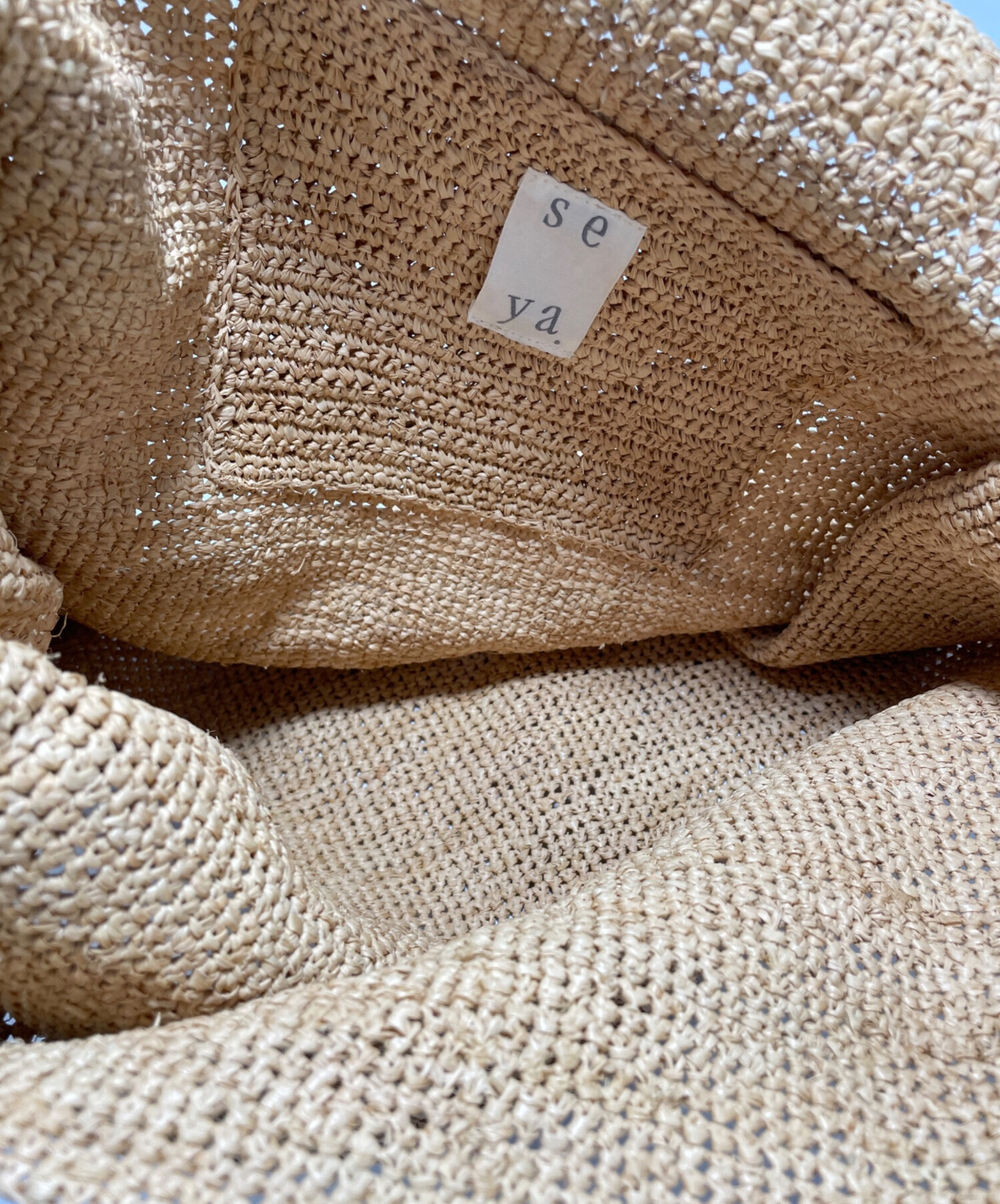 中古・古着通販】Seya (セヤ) Raffia Shopping Bag ナチュラル