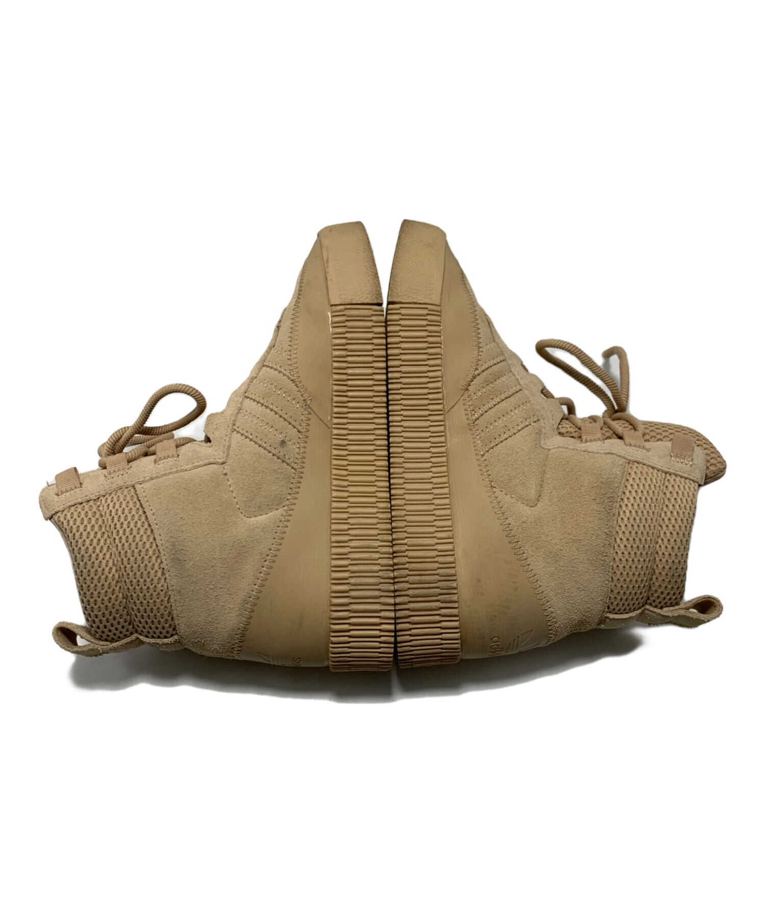 中古・古着通販】adidas (アディダス) ハイカットスニーカー ベージュ