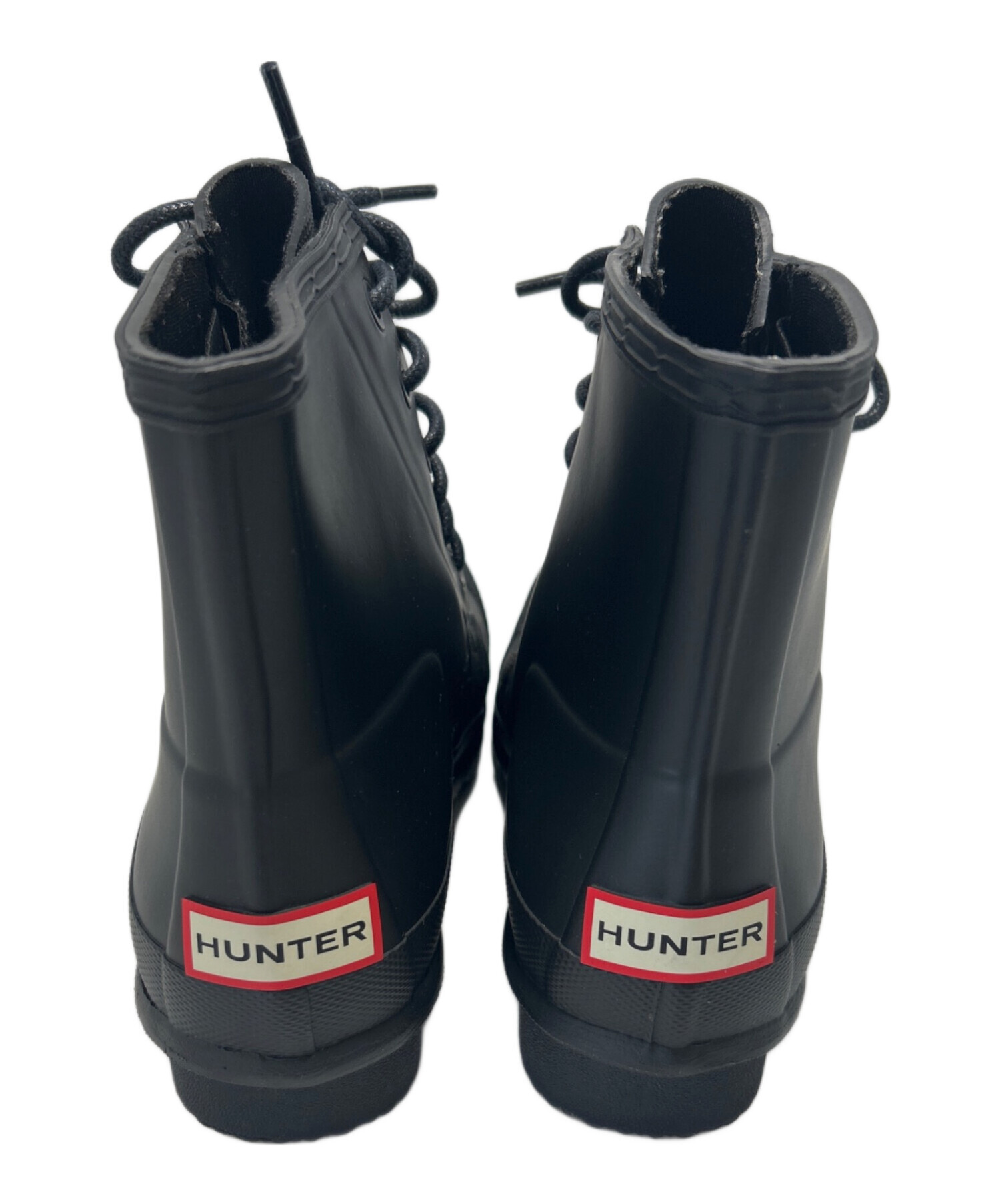 中古・古着通販】HUNTER (ハンター) レインブーツ ブラック サイズ:UK7 