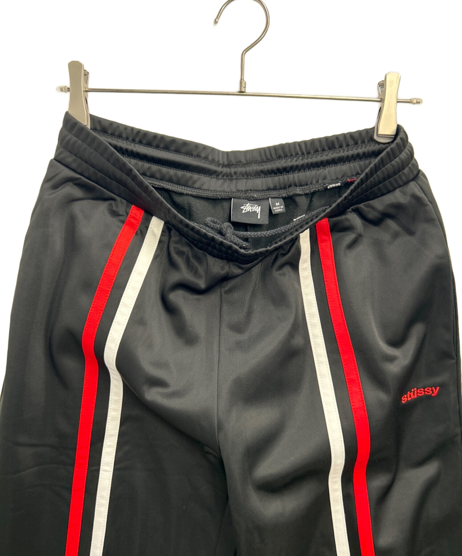 中古・古着通販】stussy (ステューシー) ジャージパンツ ブラック