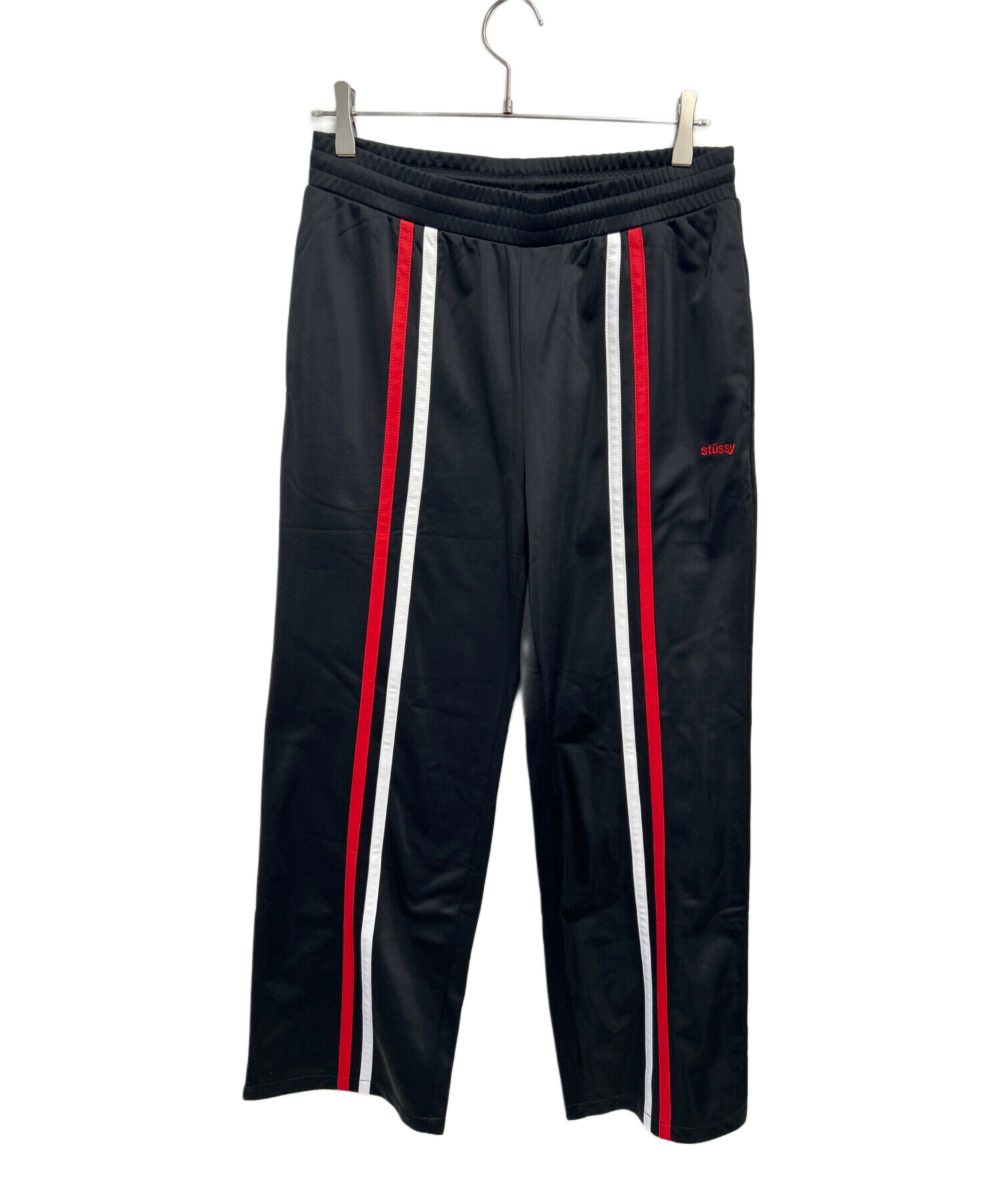 Stussyジャージ［Made in USA］ 中古・古着通販】stussy (ステューシー) ジャージパンツ ブラック