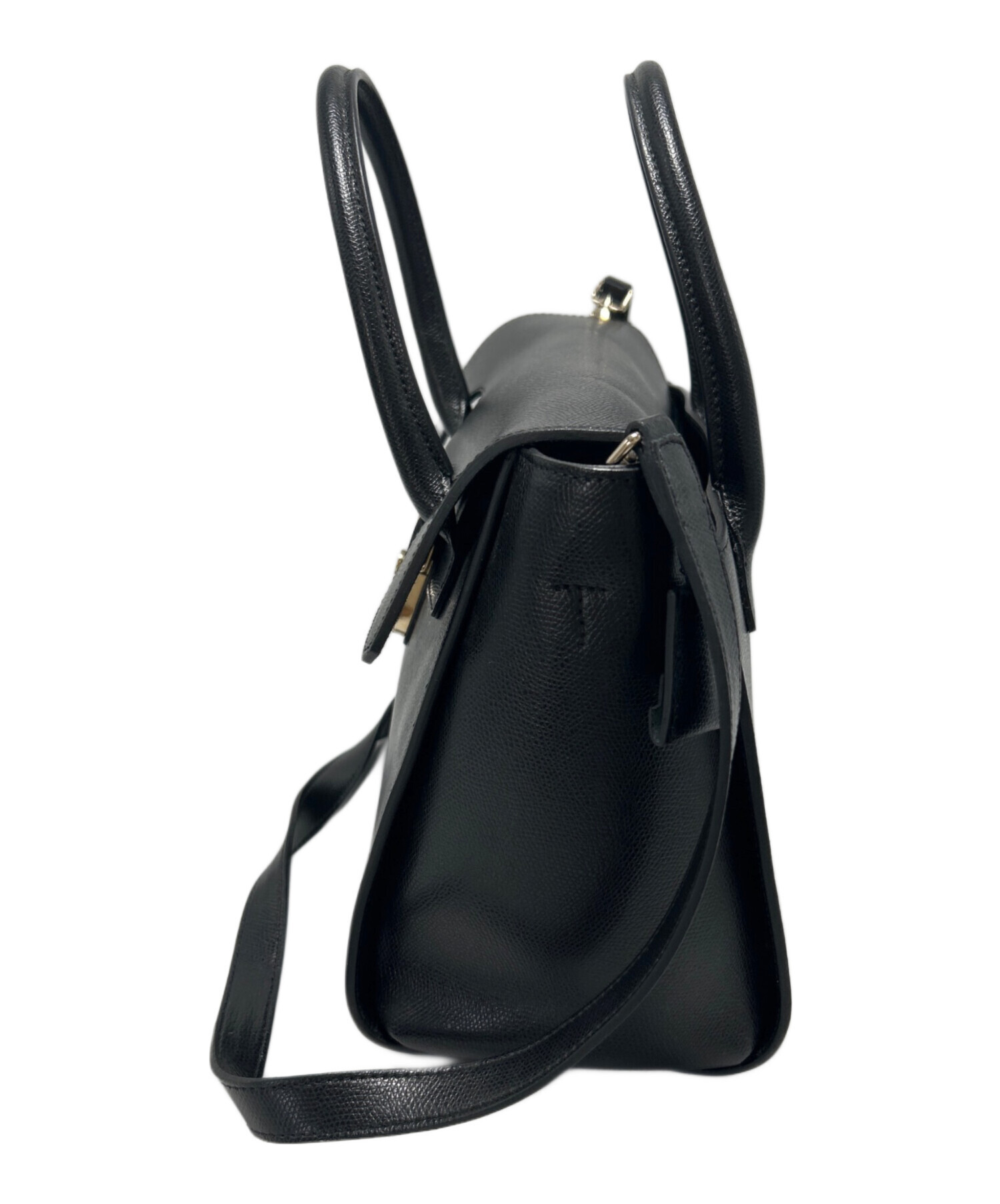 中古・古着通販】FURLA (フルラ) ショルダーバッグ ブラック｜ブランド